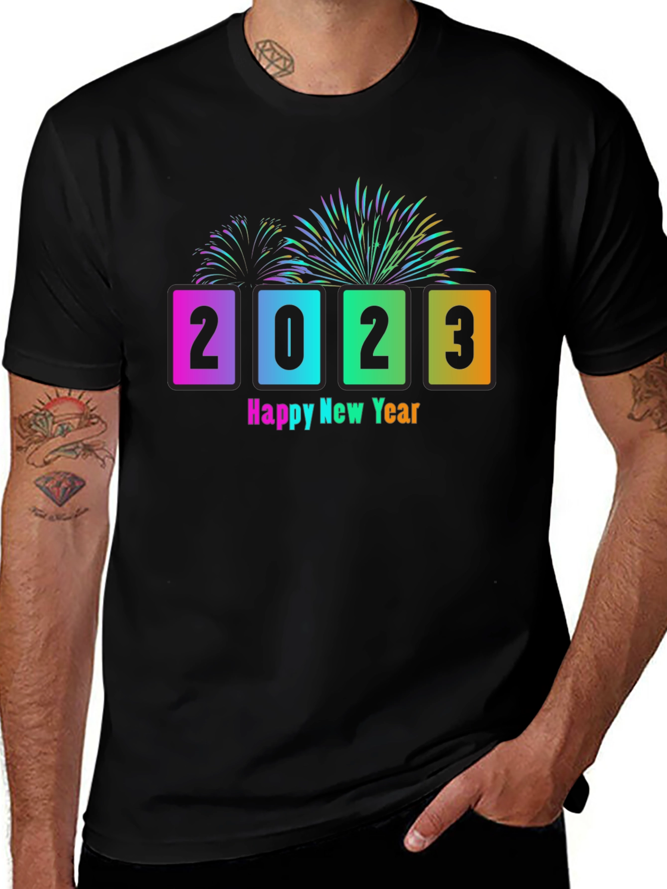 New Year 2023 Graphic Tee - Stylish Holiday Shirt