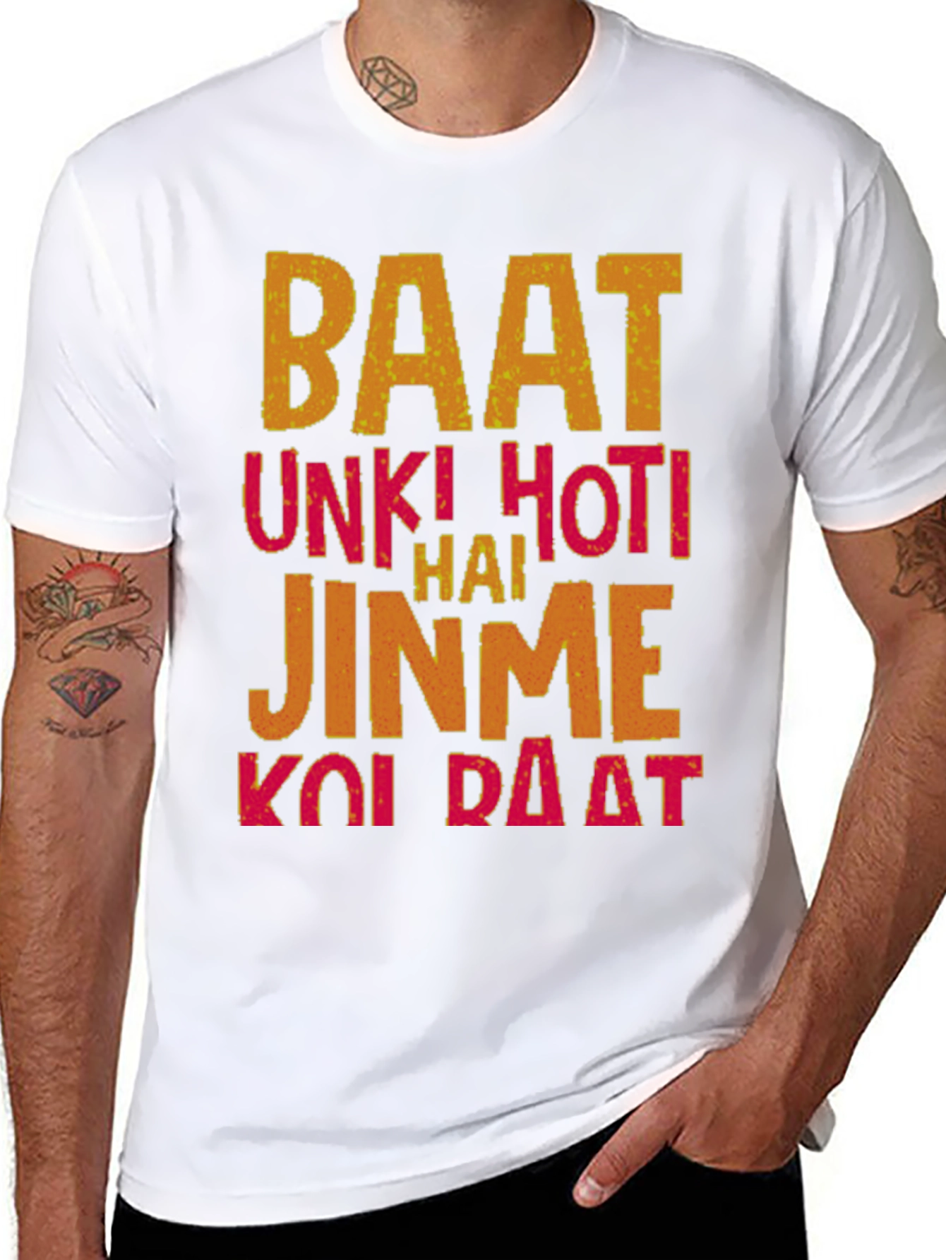 Baat Unki Hoti Hai Graphic T-Shirt