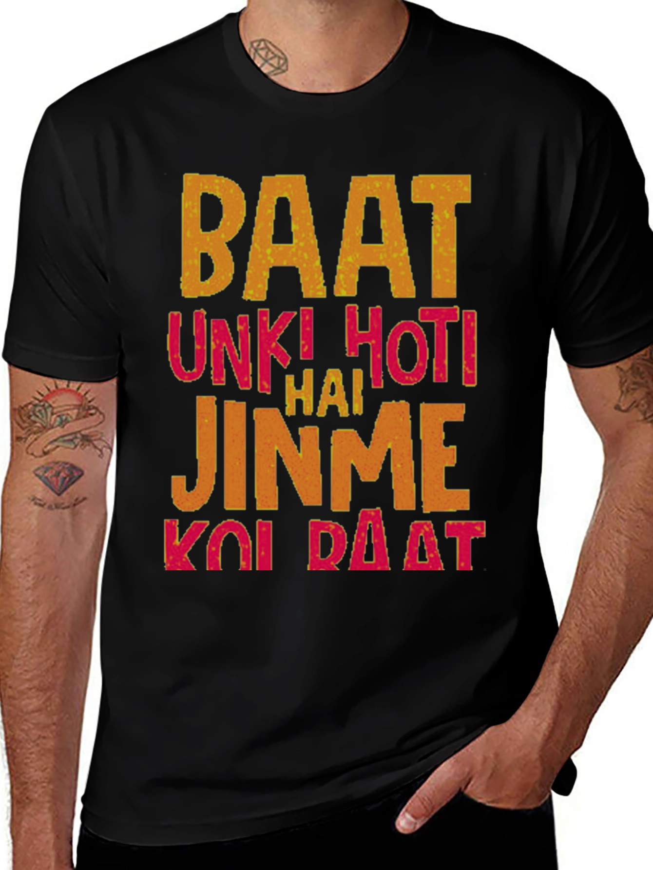 Baat Unki Hoti Hai Graphic T-Shirt