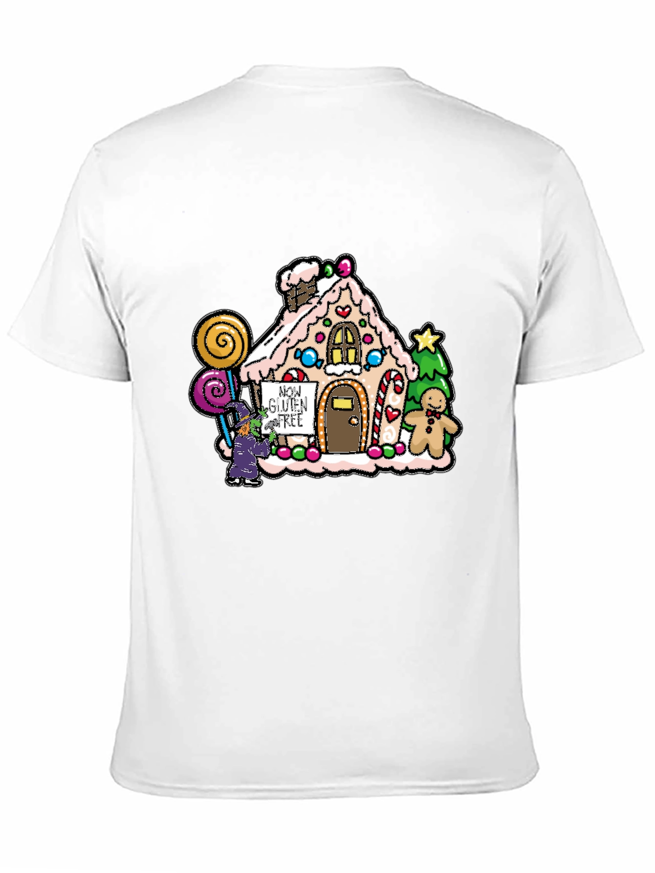 Gluten-Free Gingerbread House Graphic Tee