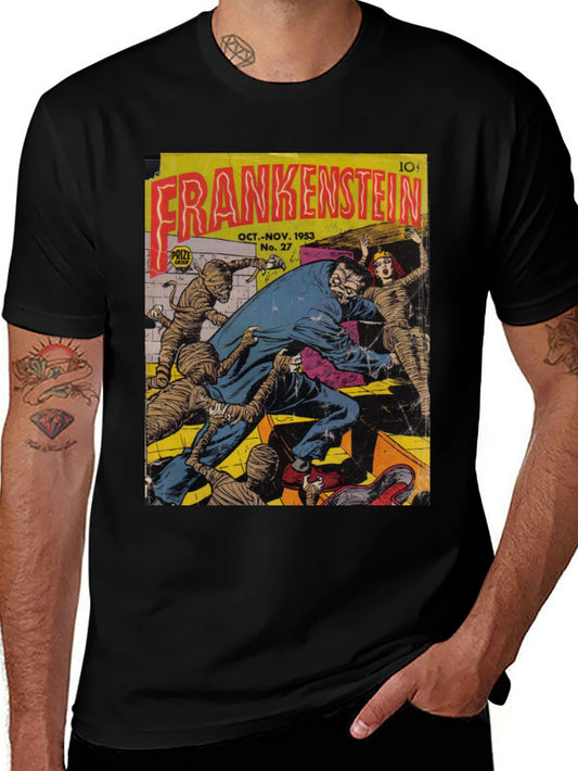 Frankenstein Comic Book T-Shirt