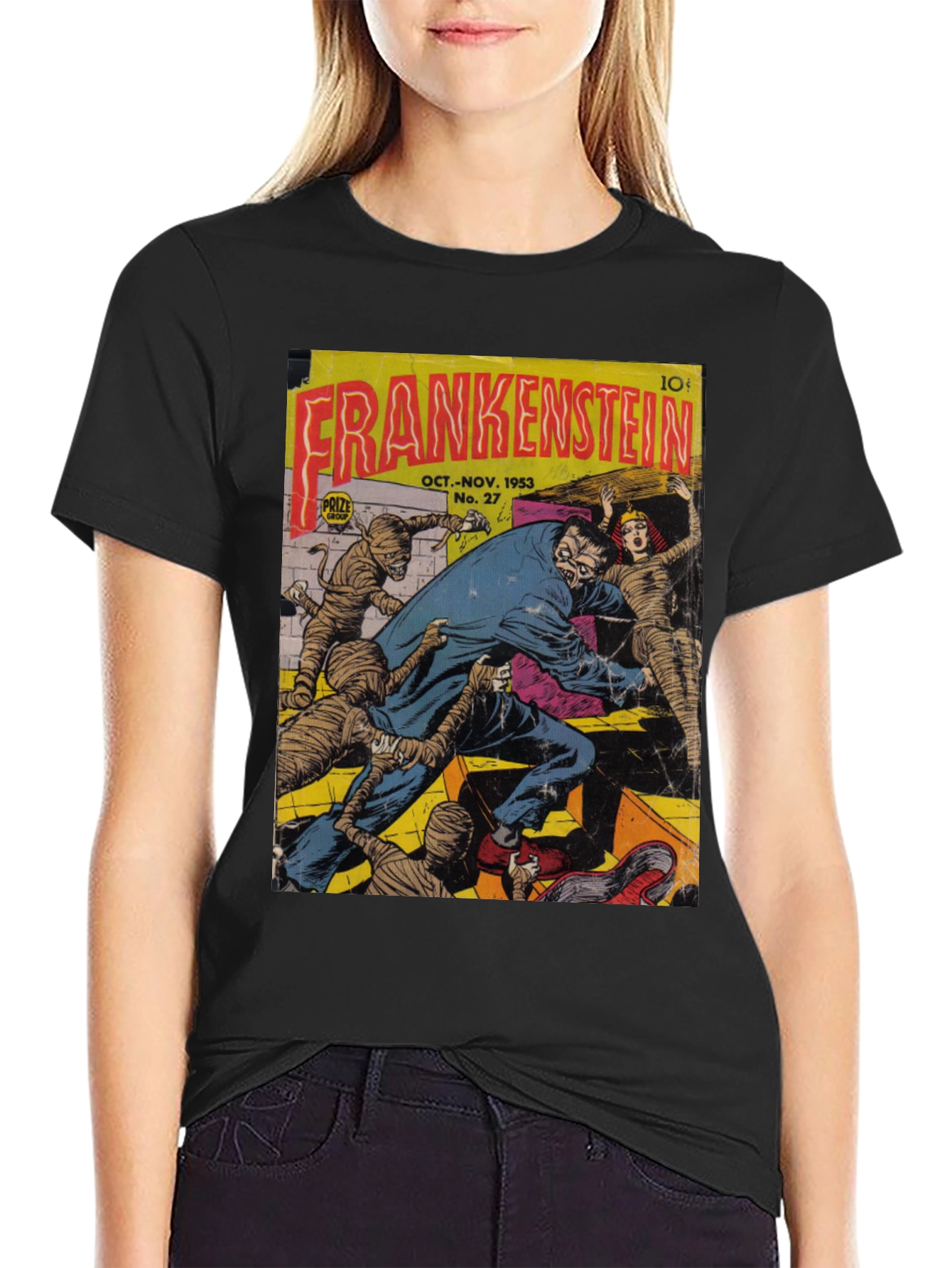 Frankenstein Comic Book T-Shirt