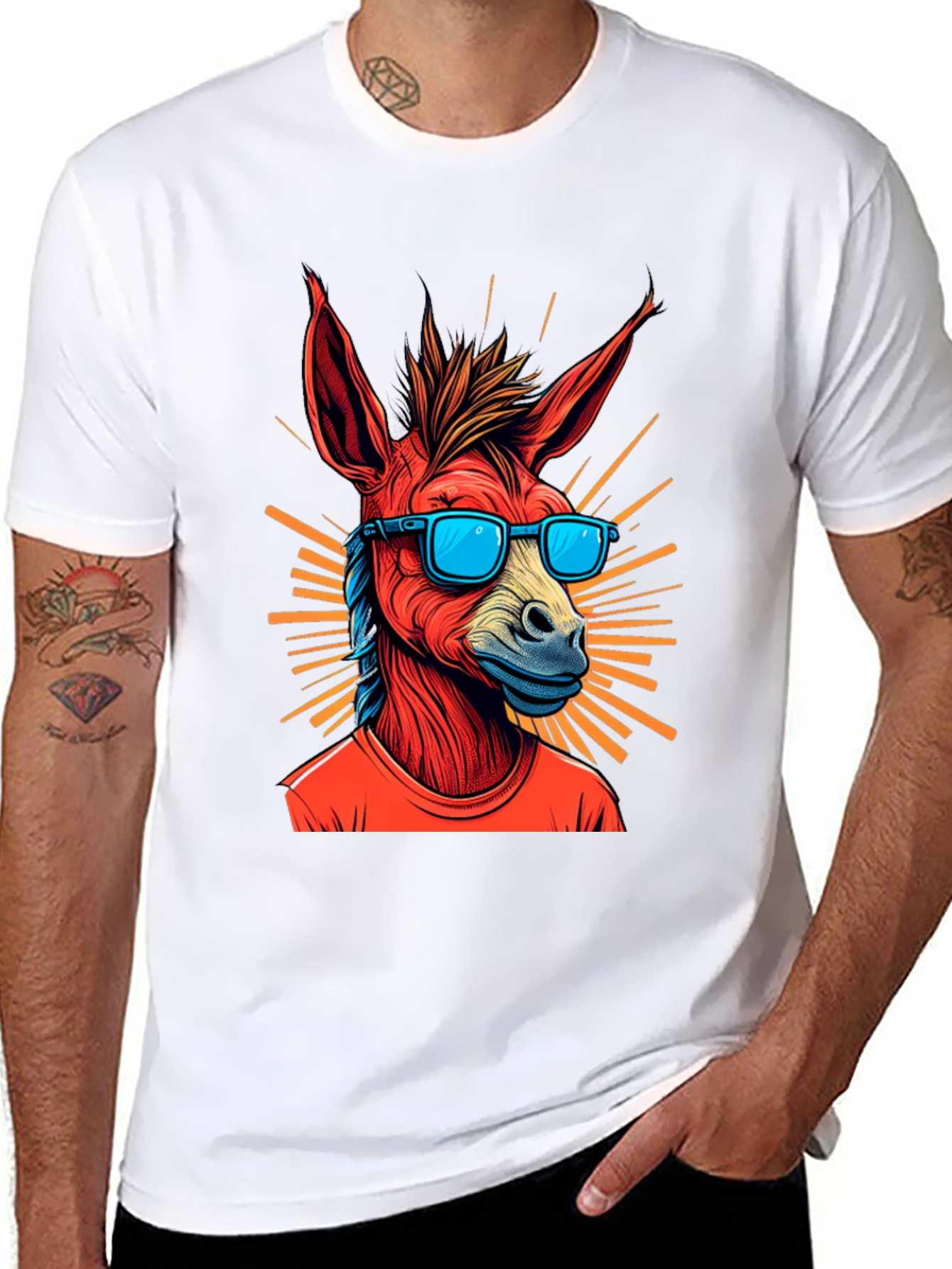 Cool Donkey Tee: Stylish & Unique Graphic T-Shirt