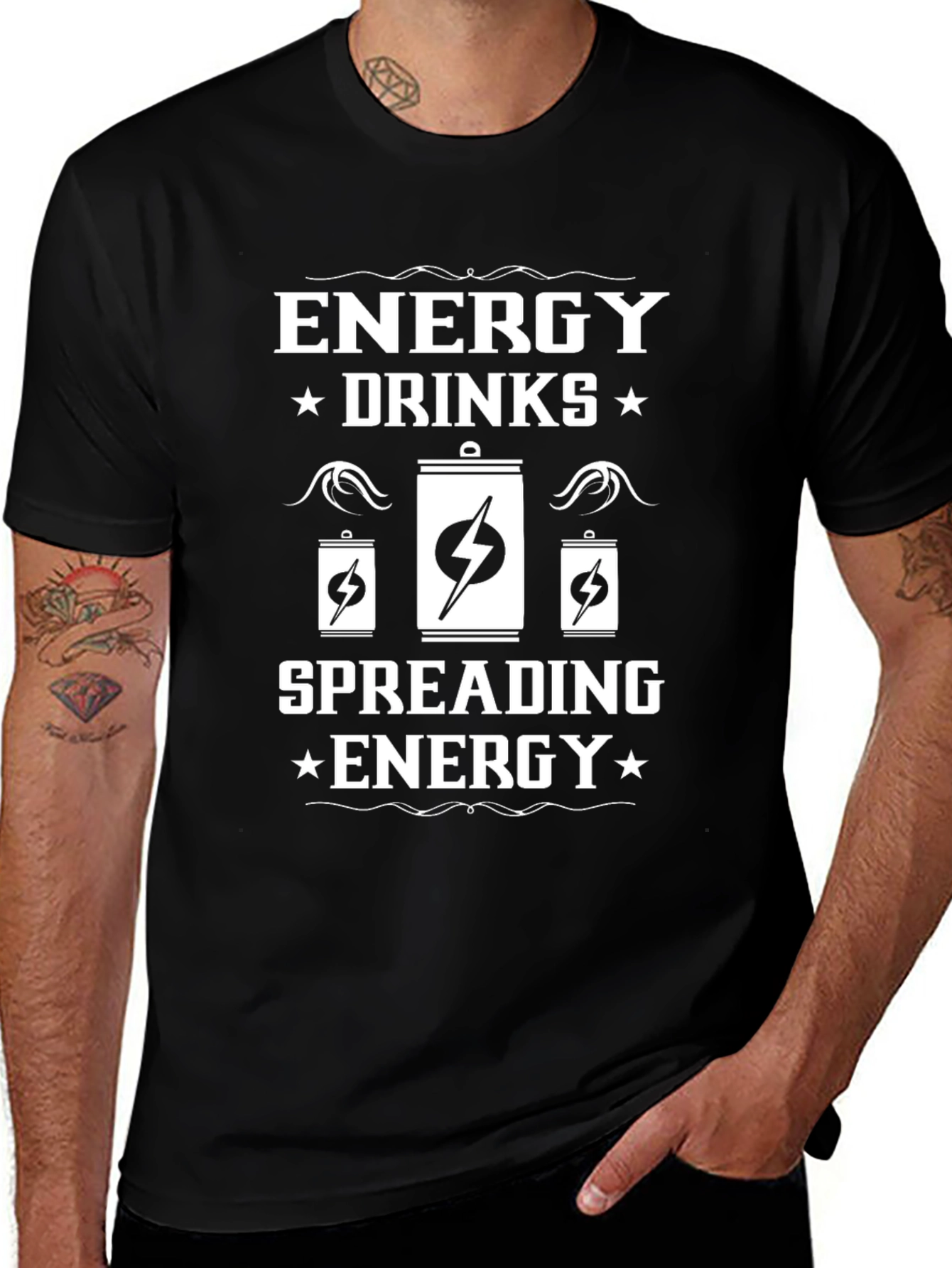 Energy Drinks Graphic Tee