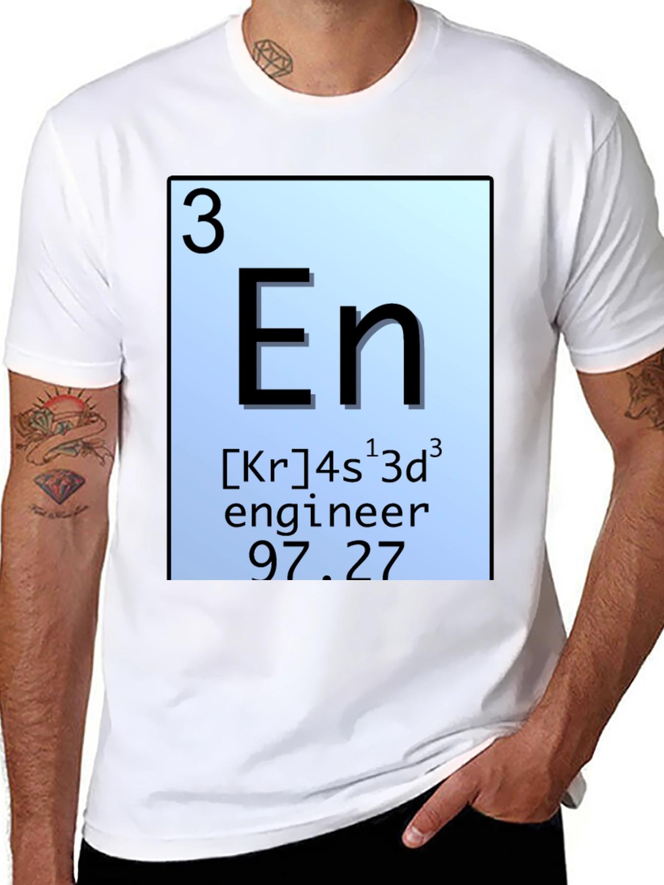 Engineer Periodic Table T-Shirt
