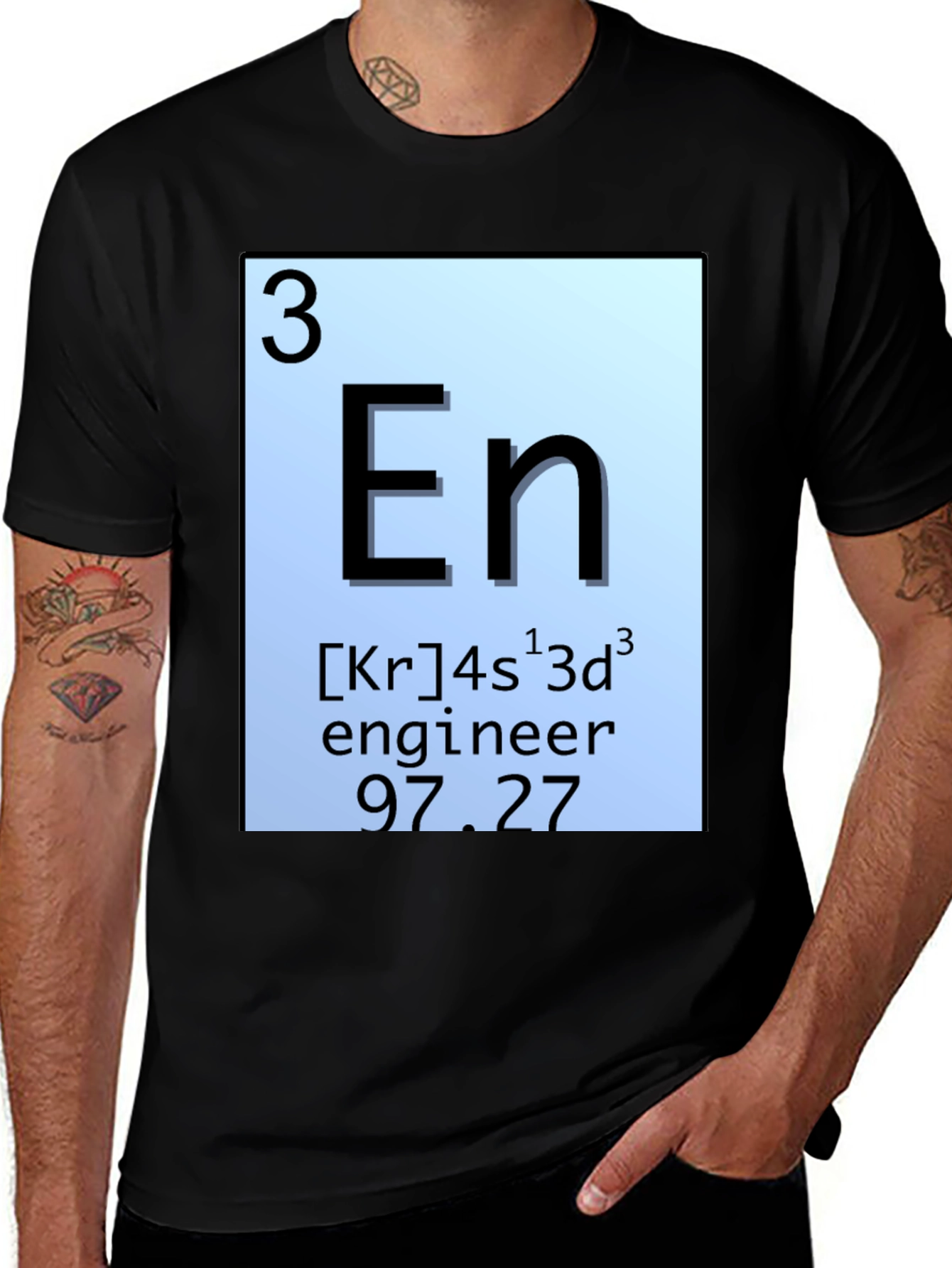 Engineer Periodic Table T-Shirt