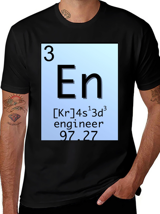 Engineer Periodic Table T-Shirt