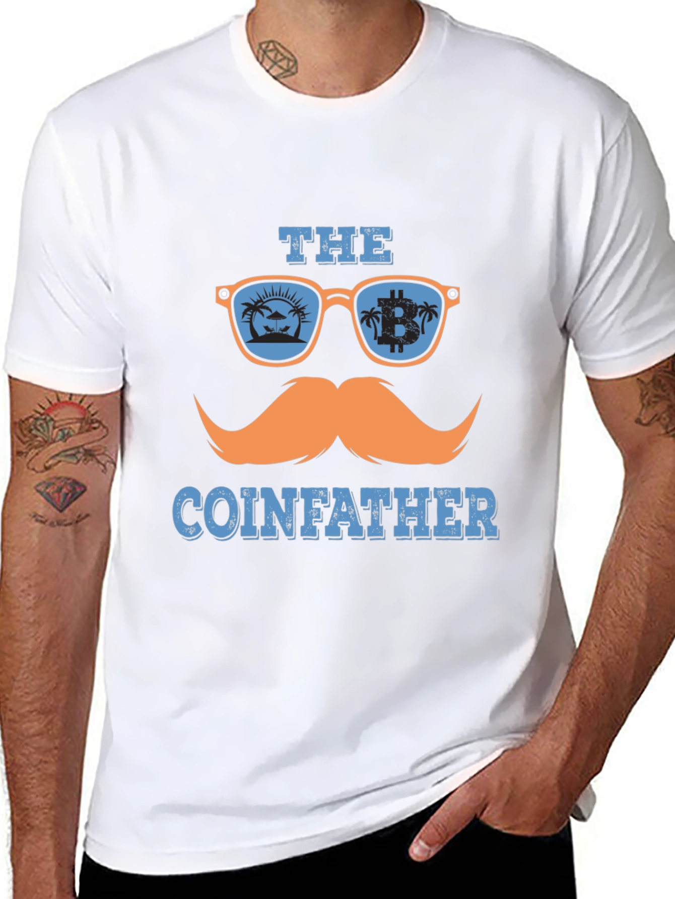 The Coinfather Bitcoin T-Shirt Crypto Investor Tee