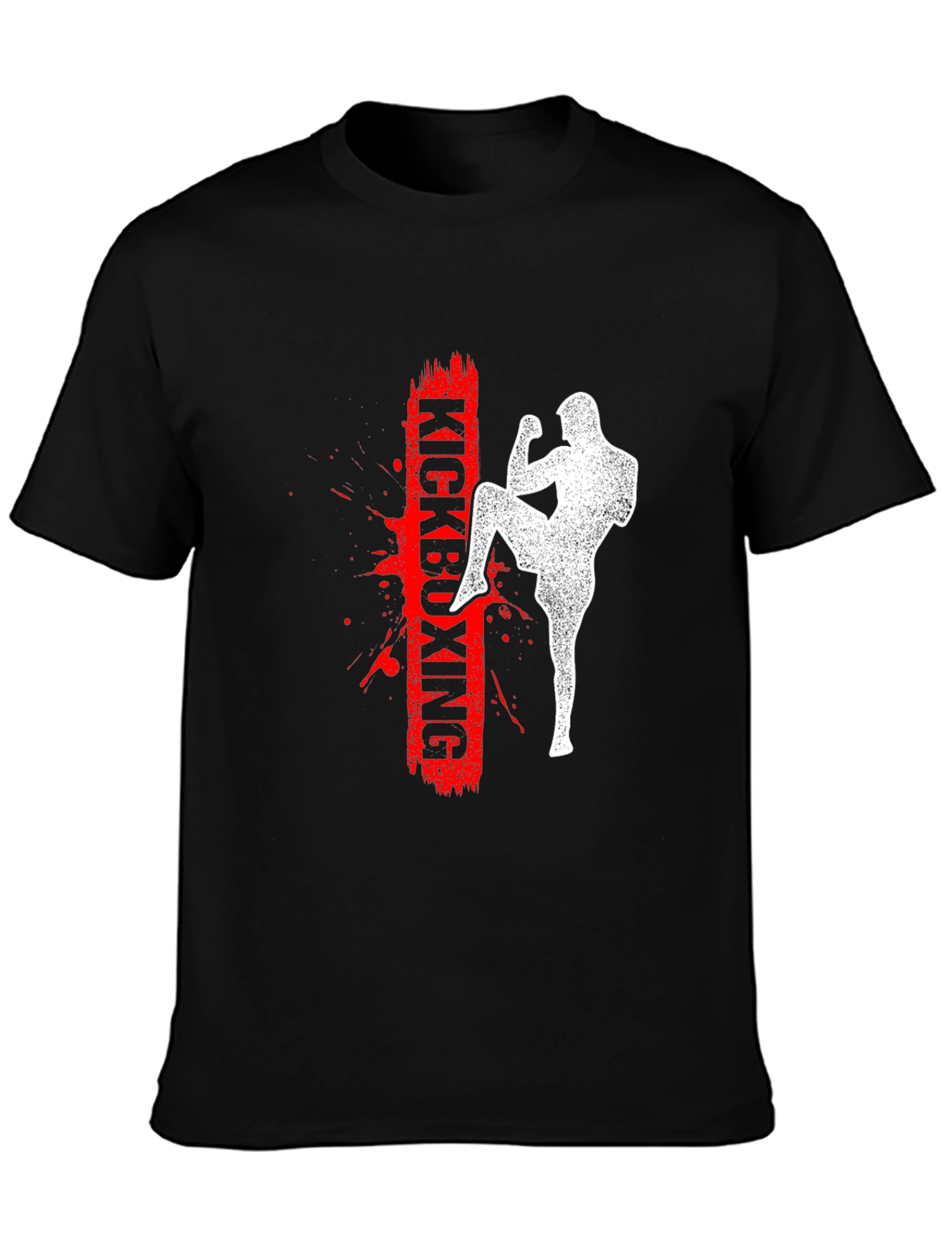 Kickboxing Graphic Print T-Shirt