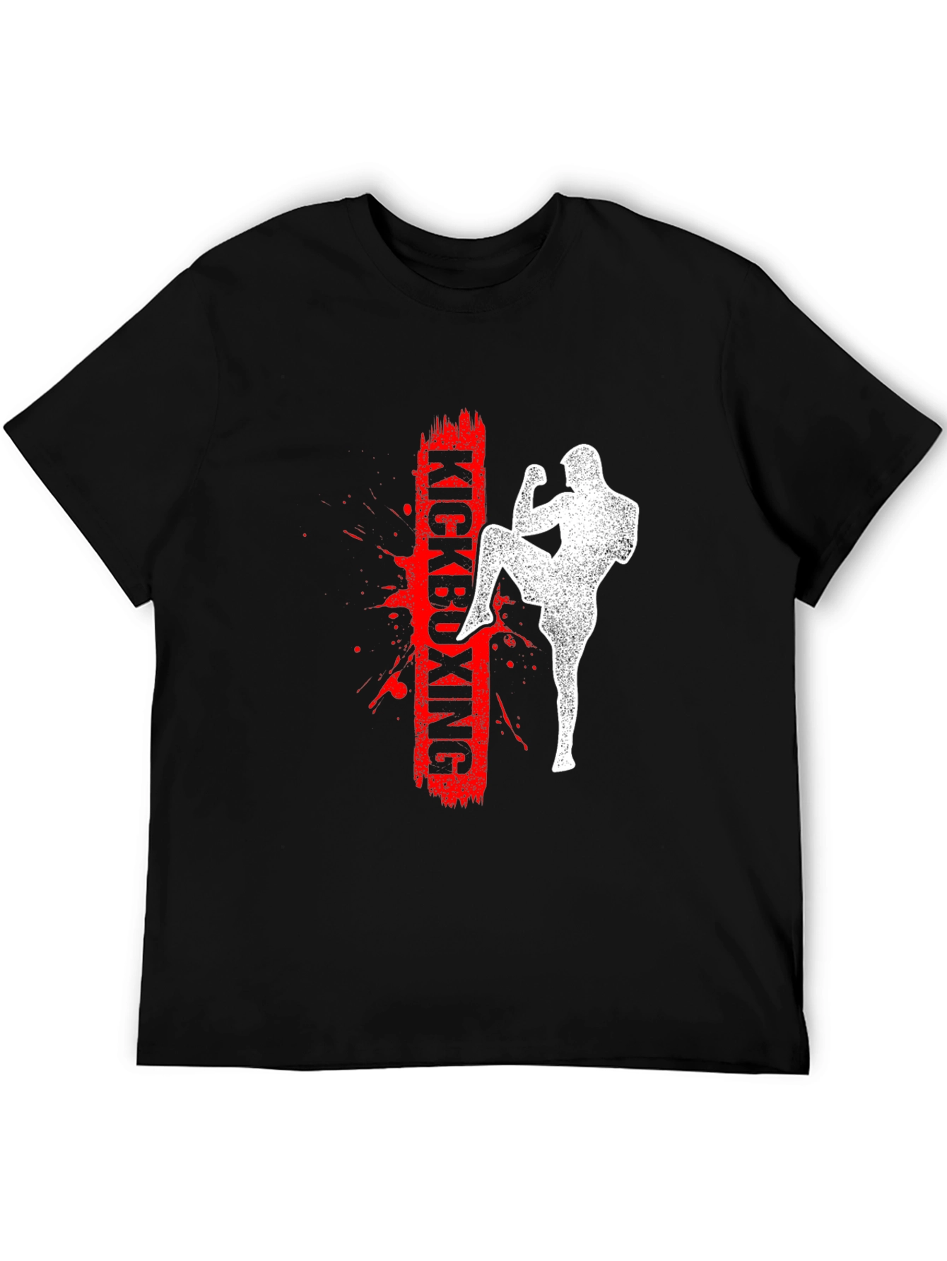 Kickboxing Graphic Print T-Shirt