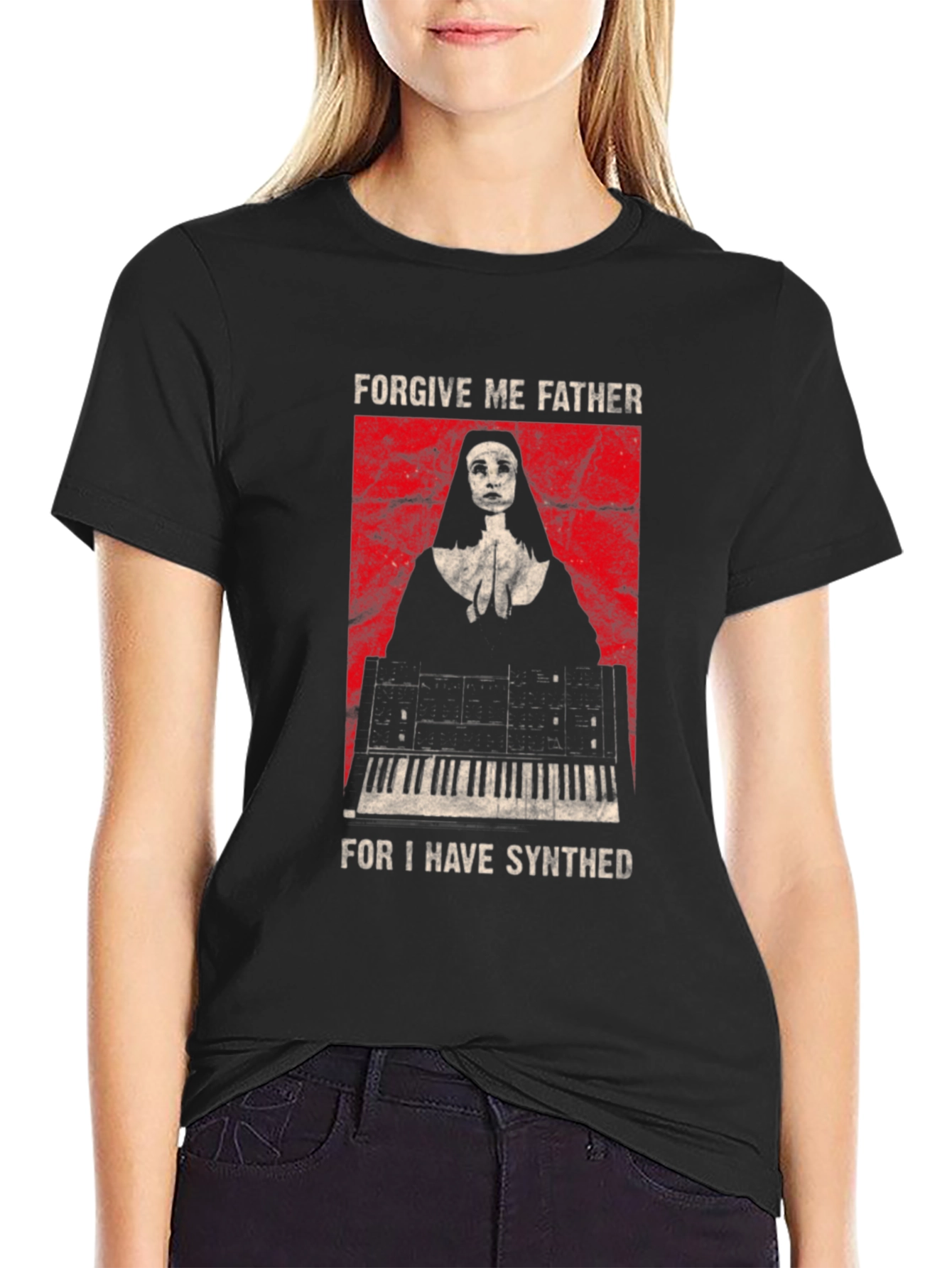 Forgive Me Father I Have Synthed T-Shirt