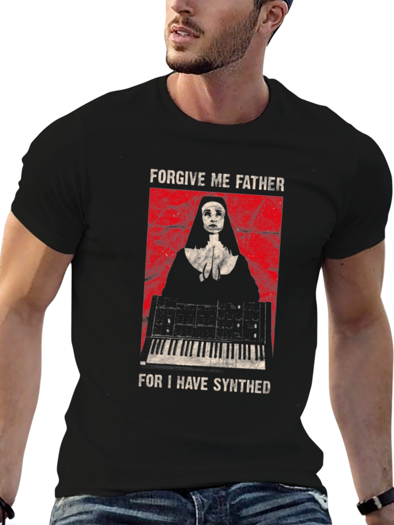 Forgive Me Father I Have Synthed T-Shirt