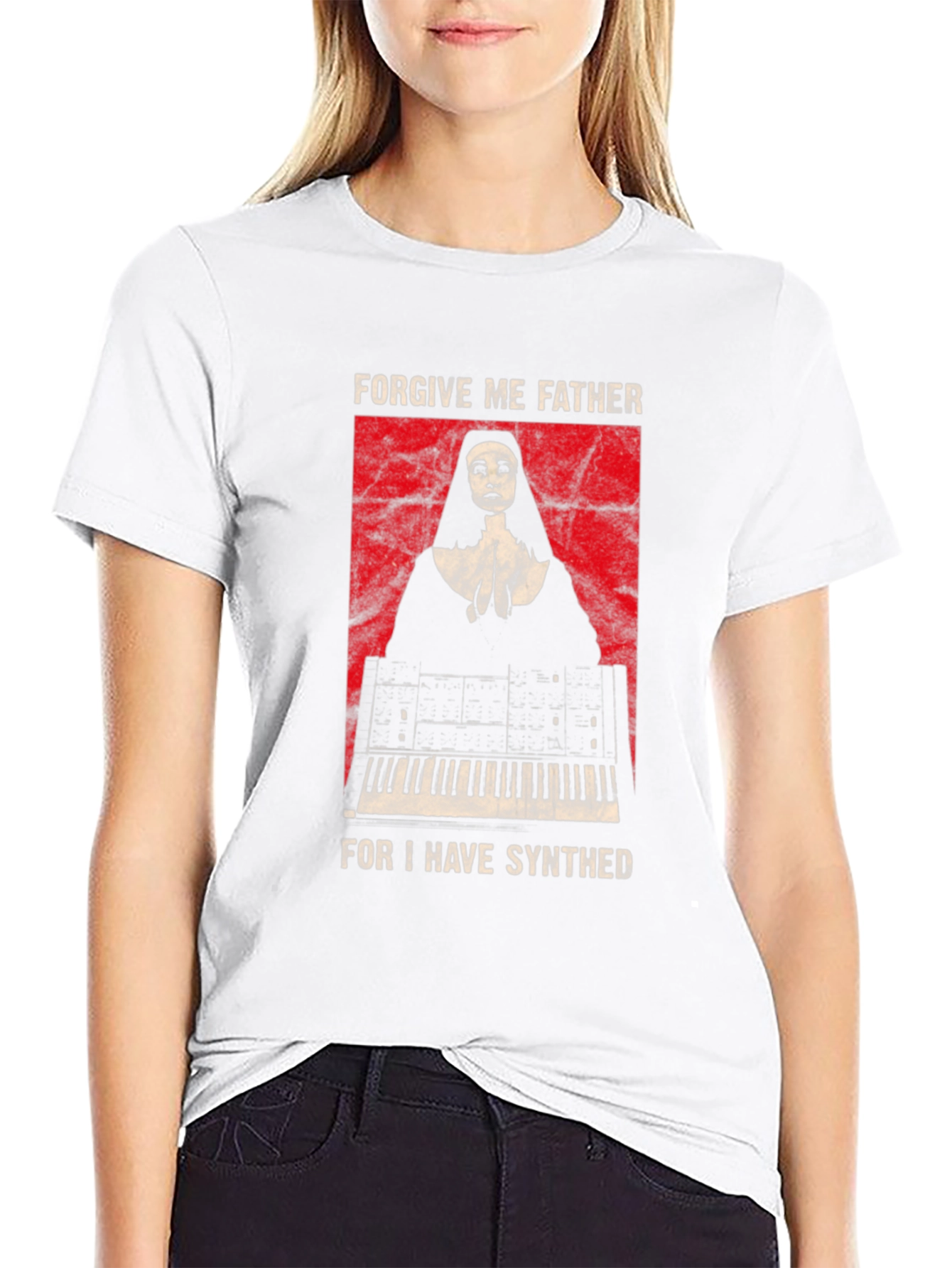 Forgive Me Father I Have Synthed T-Shirt
