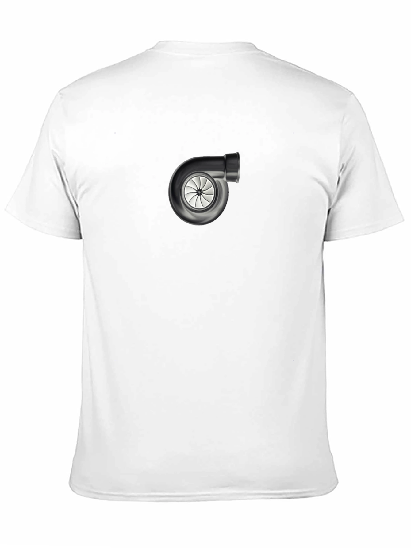 Turbocharged Style: Black Graphic Tee