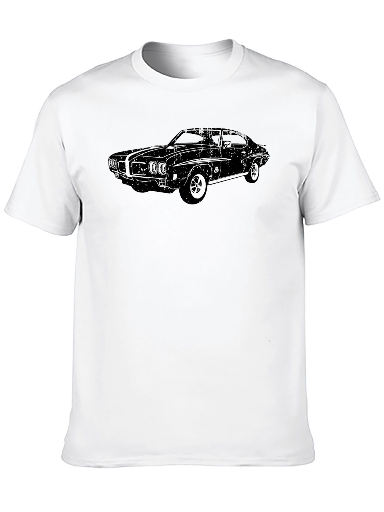 Classic Car Graphic Tee - Black