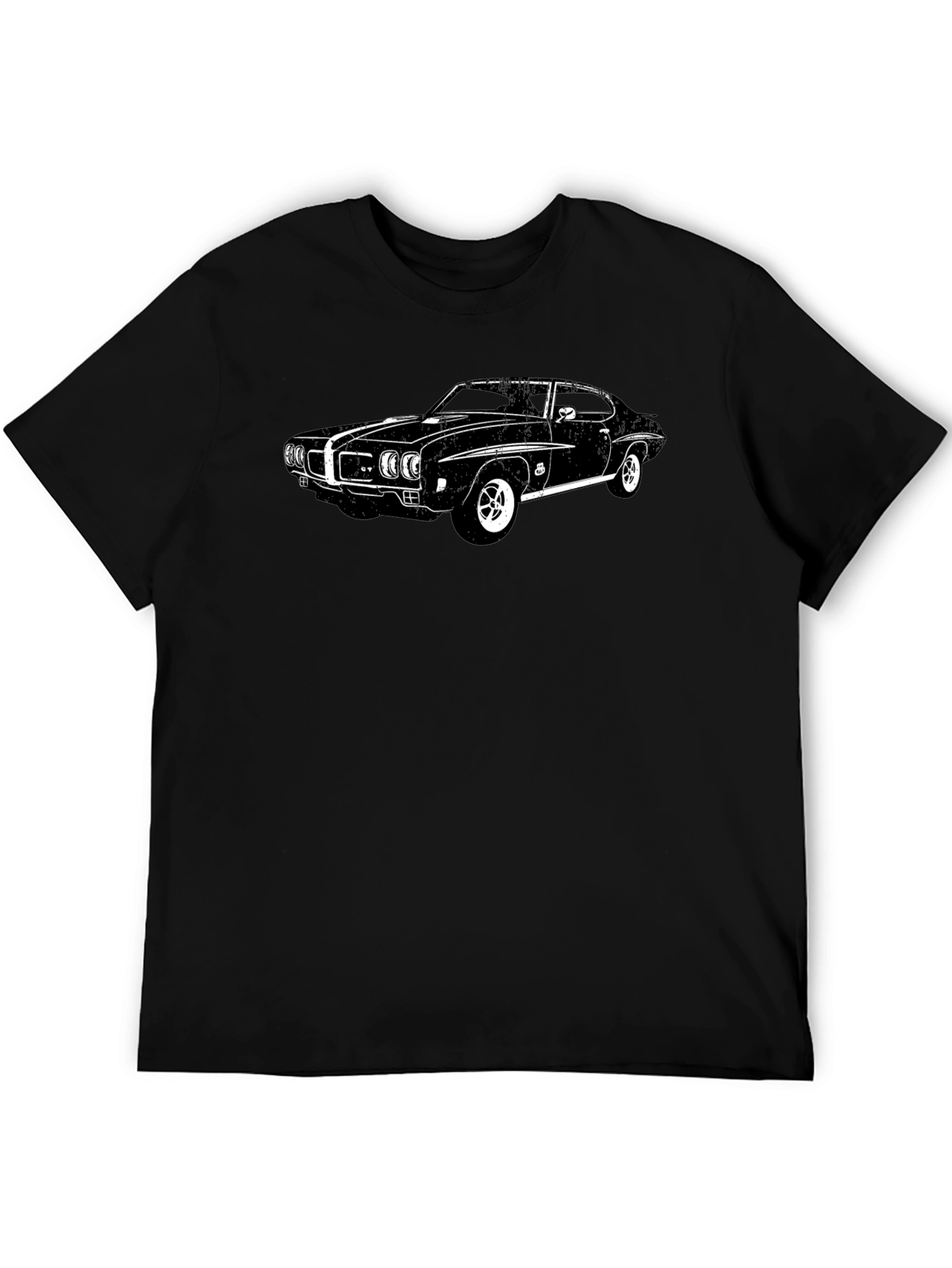 Classic Car Graphic Tee - Black