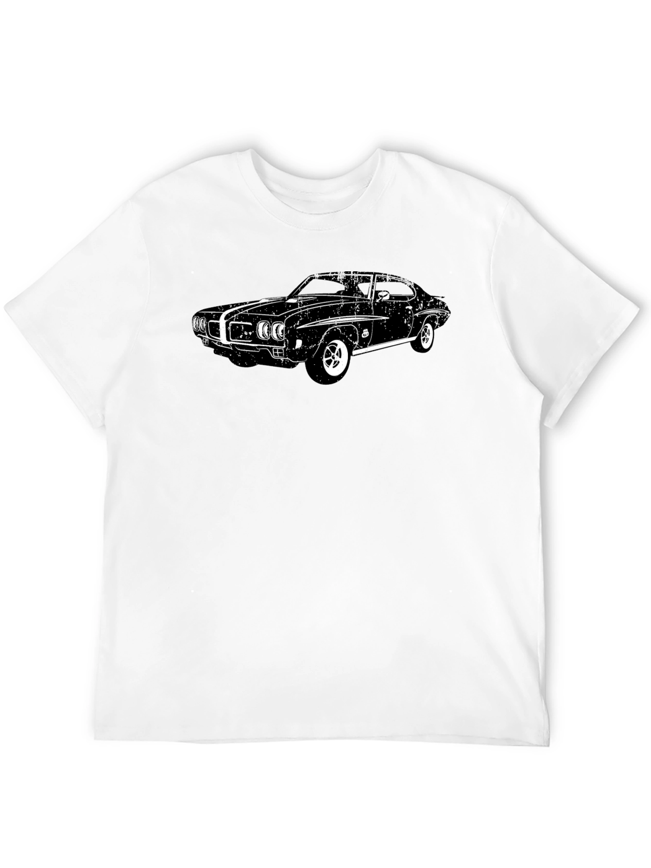 Classic Car Graphic Tee - Black
