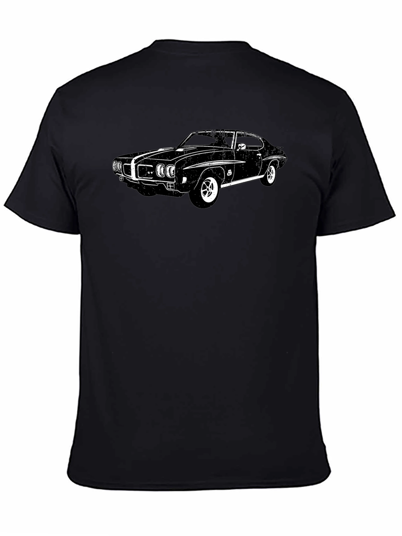 Classic Car Graphic Tee - Black
