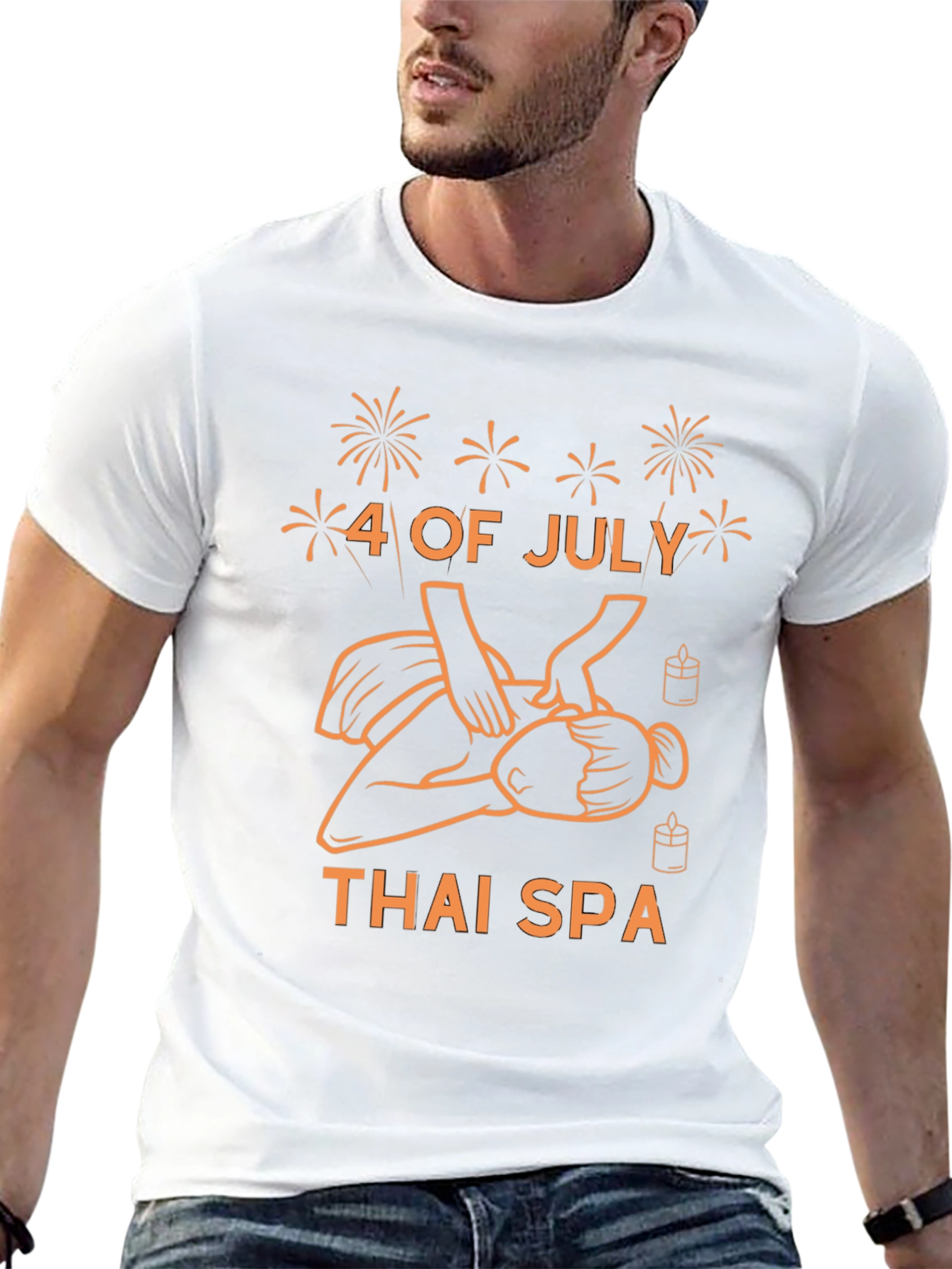 4th of July Thai Spa T-Shirt