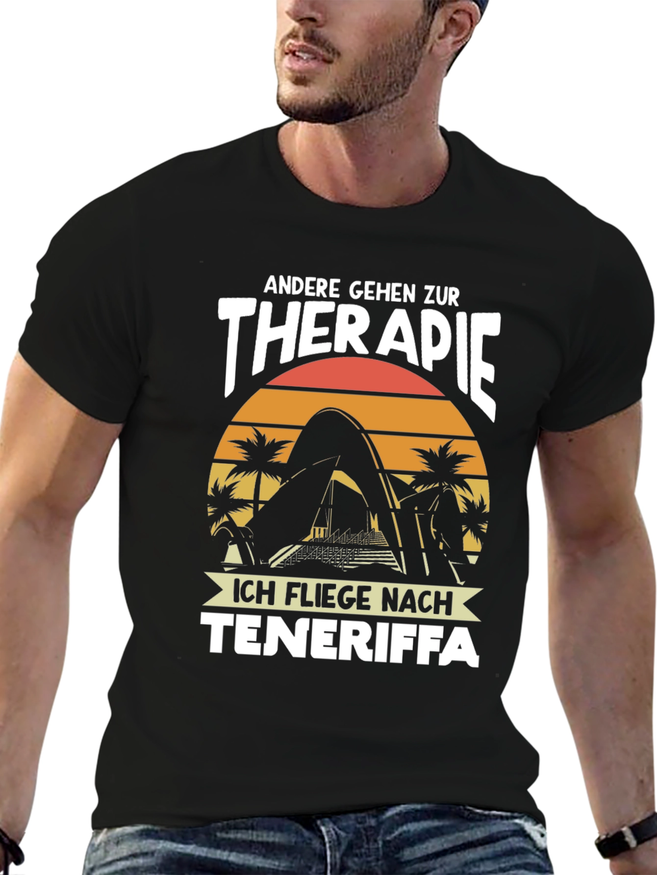 Teneriffa Therapy T-Shirt: Island Getaway Graphic Tee