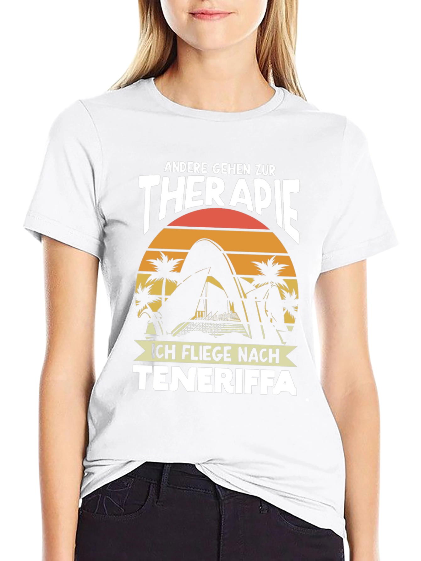 Teneriffa Therapy T-Shirt: Island Getaway Graphic Tee