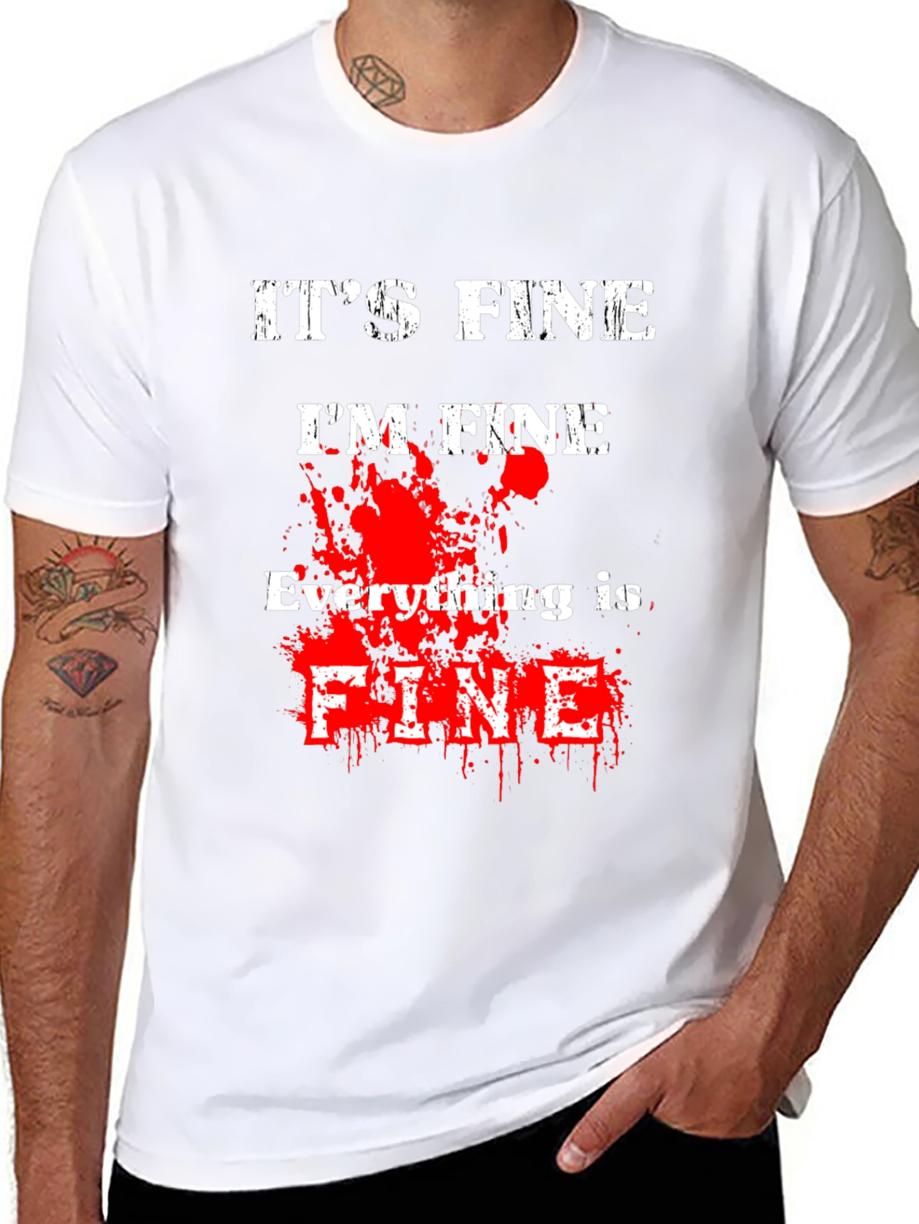 Its Fine Im Fine Everything is Fine T-Shirt