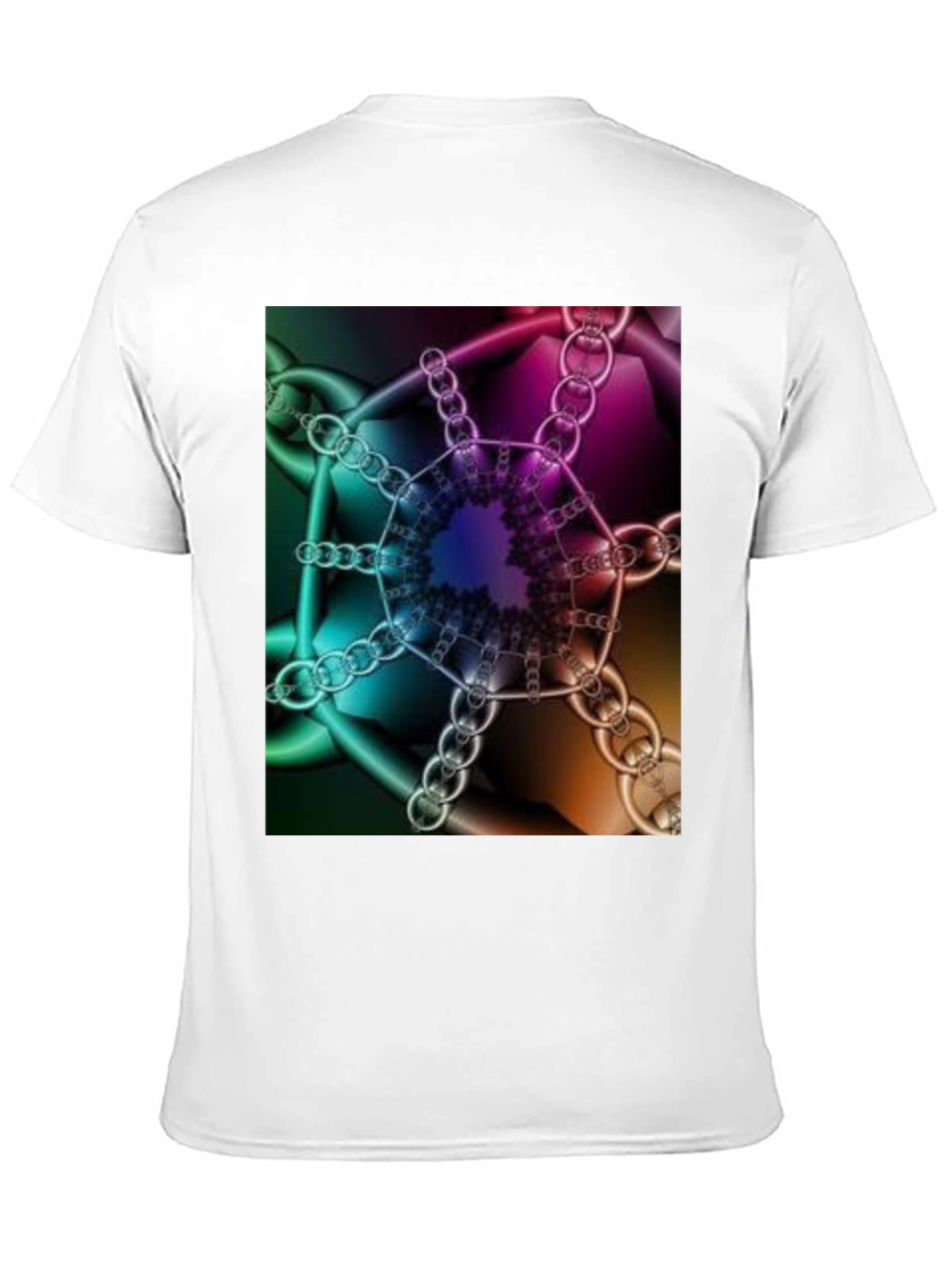 Abstract Chains T-Shirt - Unique Design