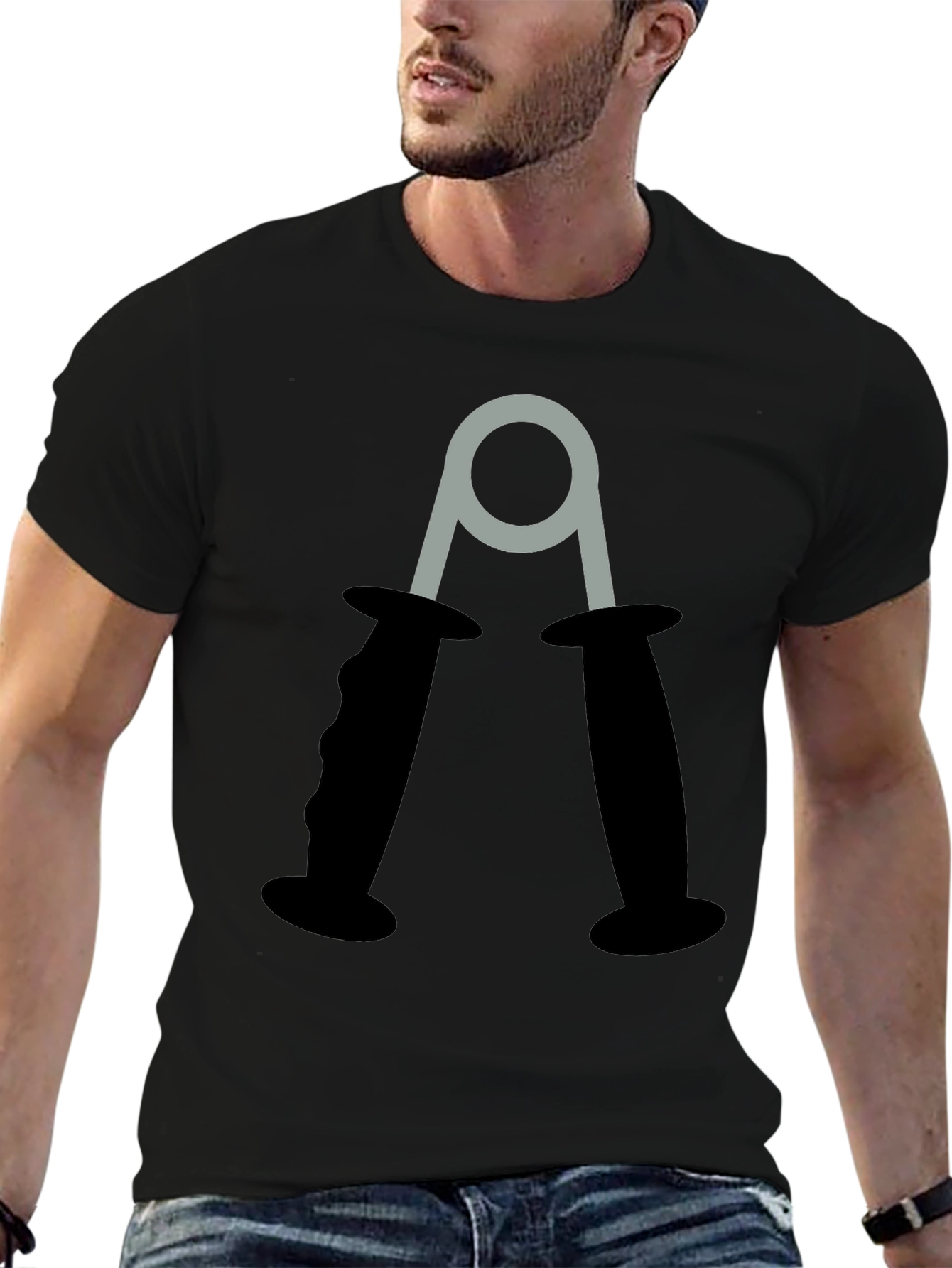 Funny Gripper T-Shirt - Train Hard Grip Strong!