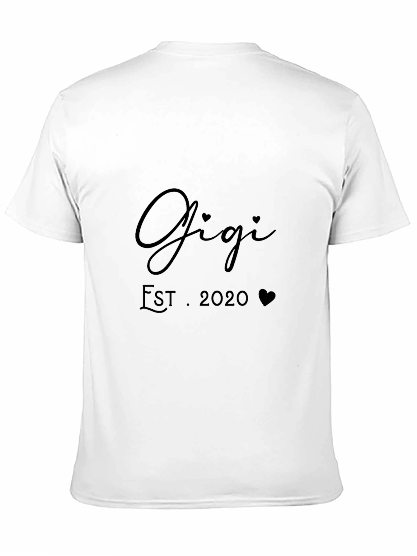 Gigi Est. 2020 Heart Graphic Tee - Unisex