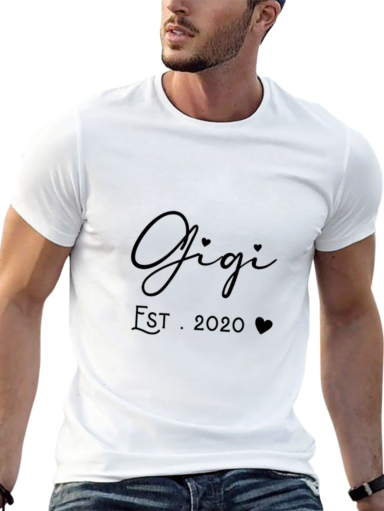 Gigi Est. 2020 Heart Graphic Tee - Unisex
