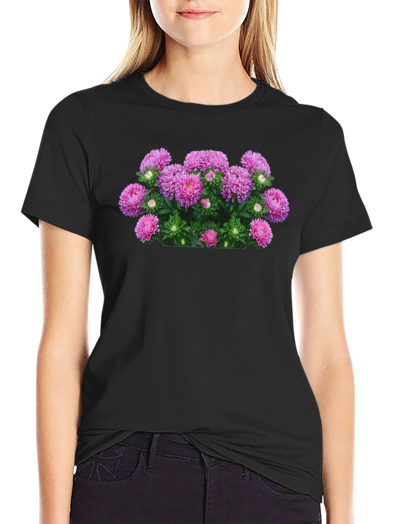 Floral Graphic Tee - Stylish and Comfortable