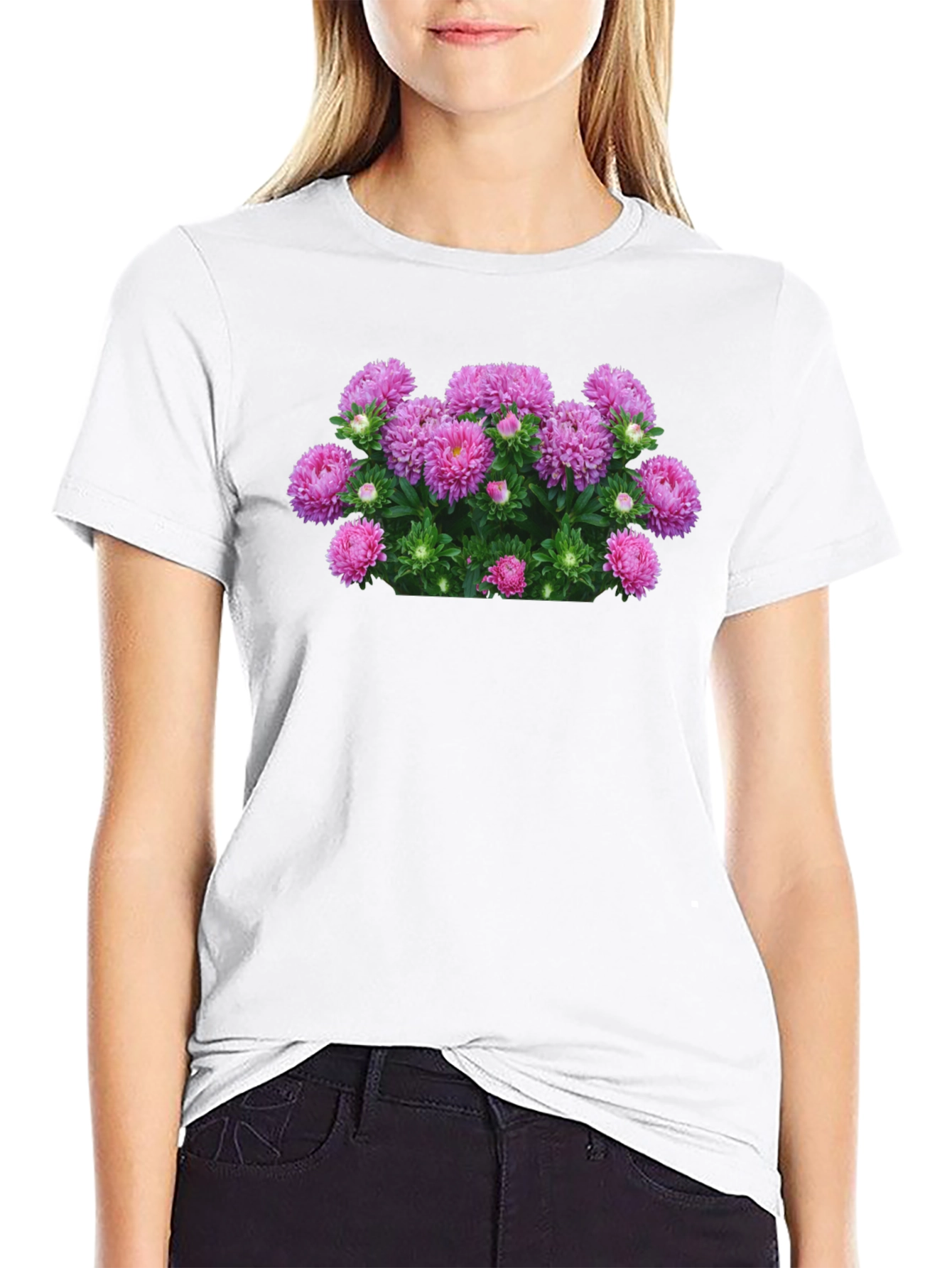 Floral Graphic Tee - Stylish and Comfortable