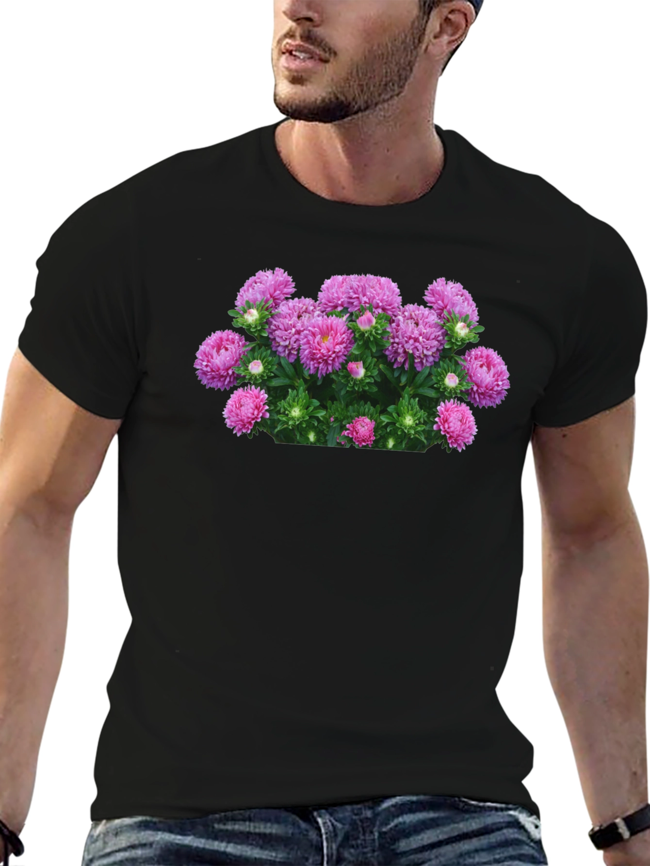 Floral Graphic Tee - Stylish and Comfortable