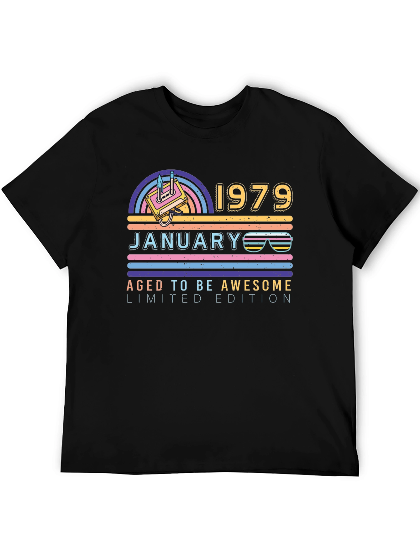 Aged to Be Awesome 1979 January Limited Edition T-Shirt