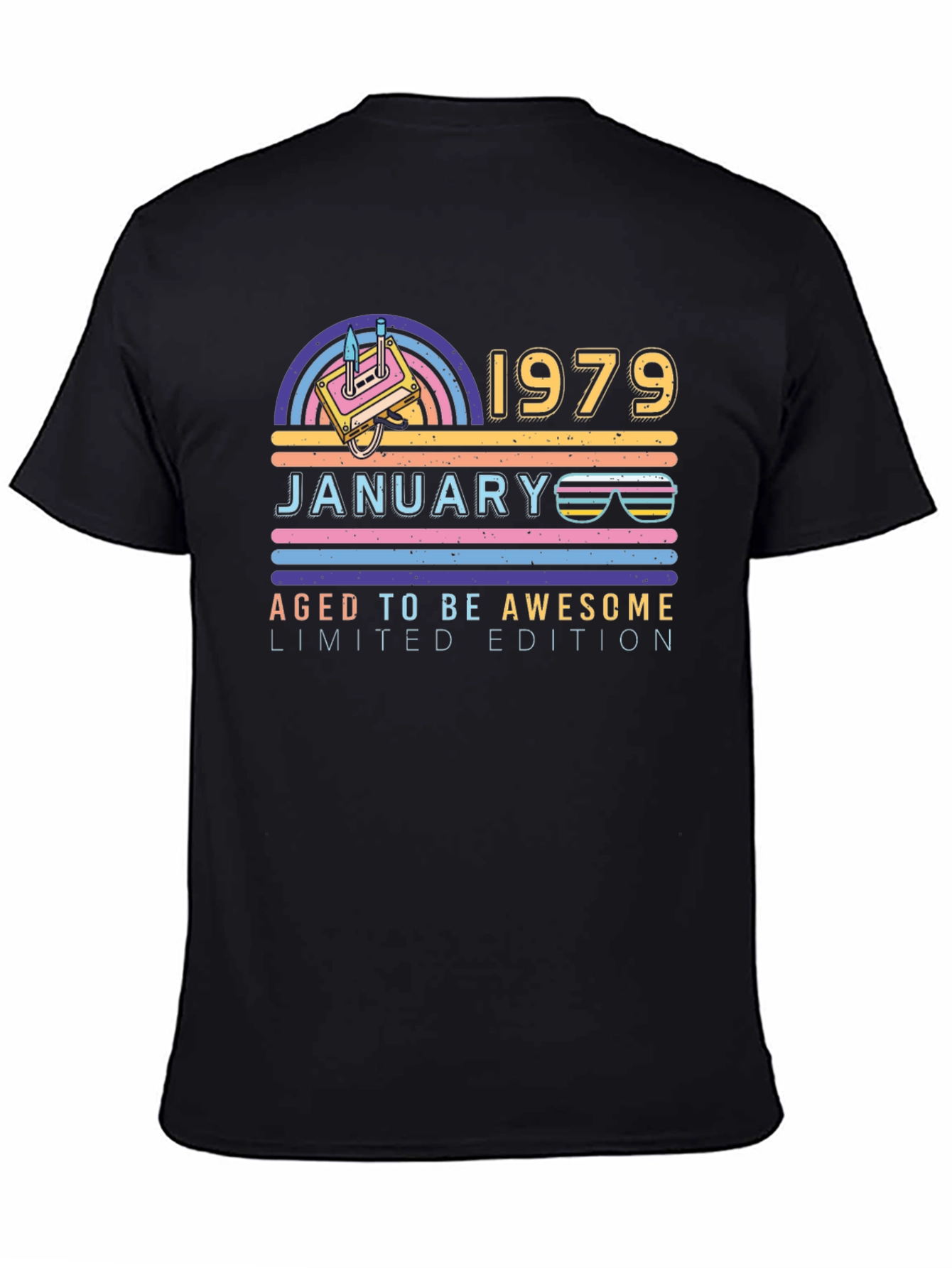Aged to Be Awesome 1979 January Limited Edition T-Shirt