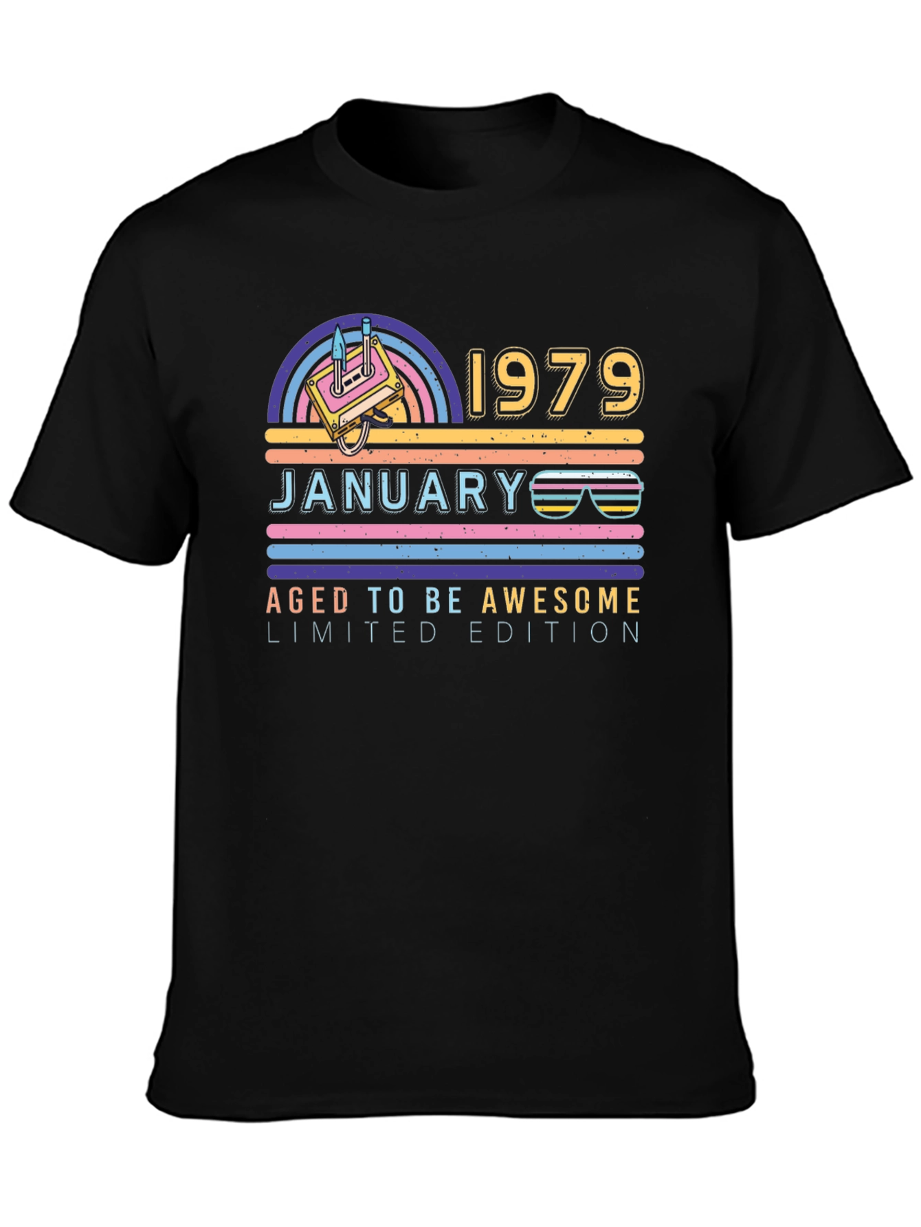 Aged to Be Awesome 1979 January Limited Edition T-Shirt