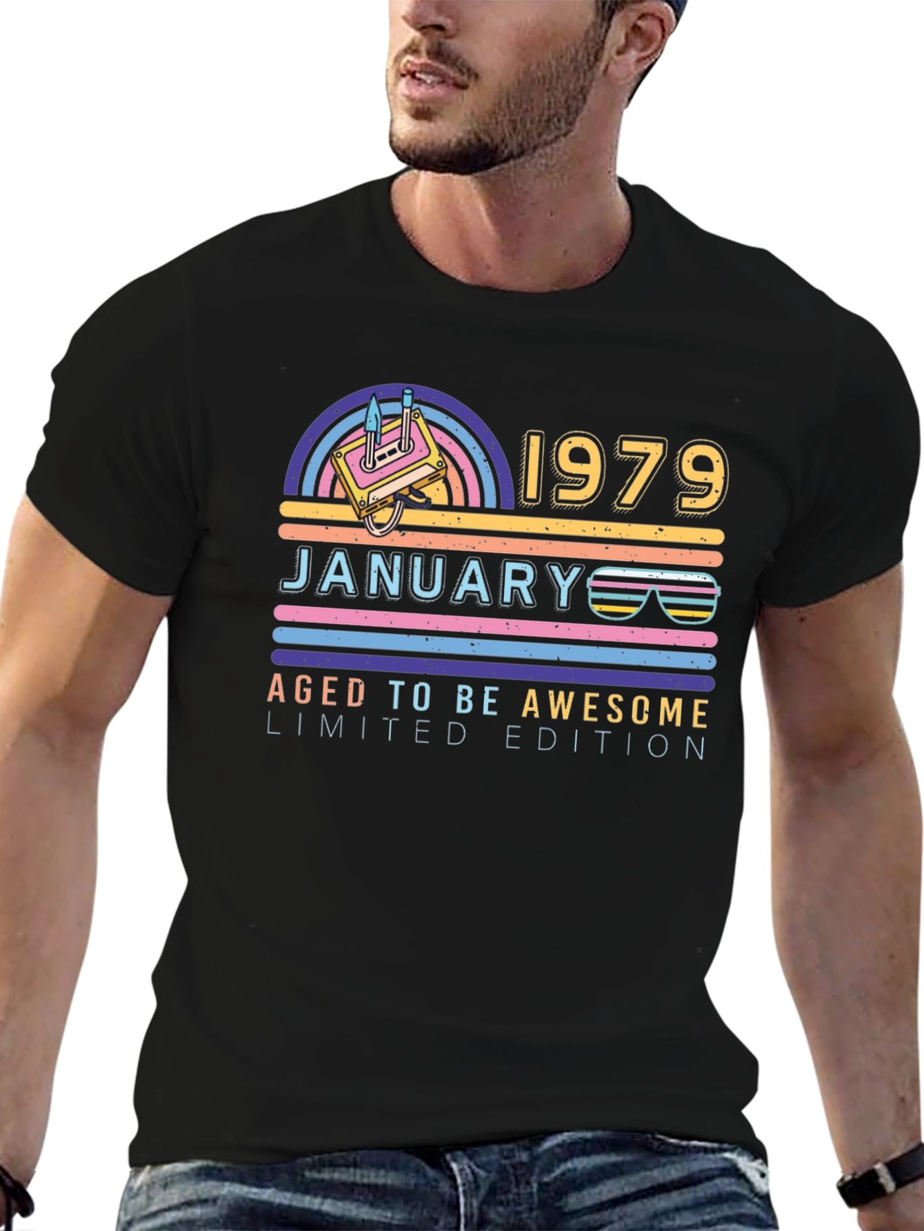 Aged to Be Awesome 1979 January Limited Edition T-Shirt