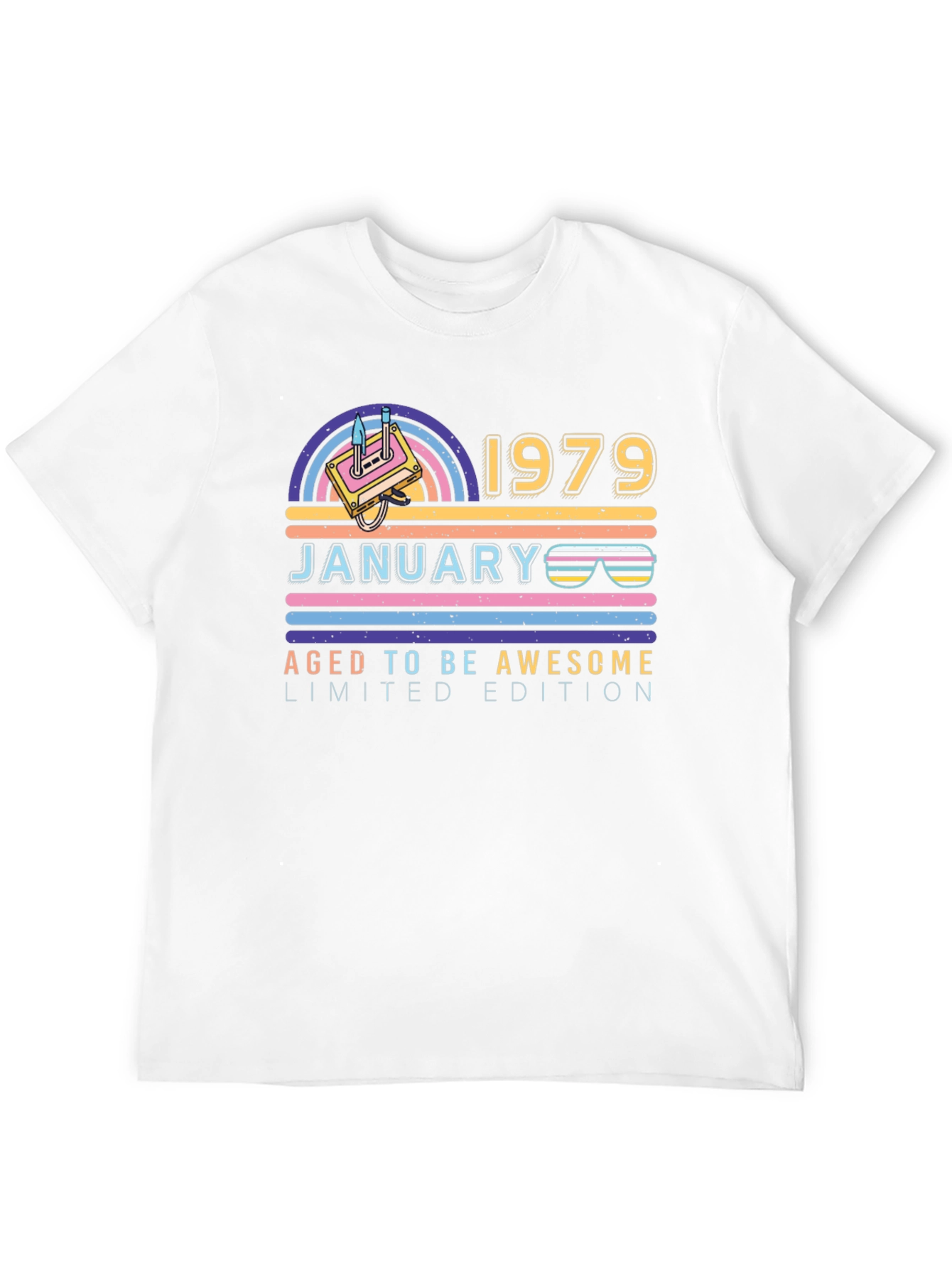 Aged to Be Awesome 1979 January Limited Edition T-Shirt