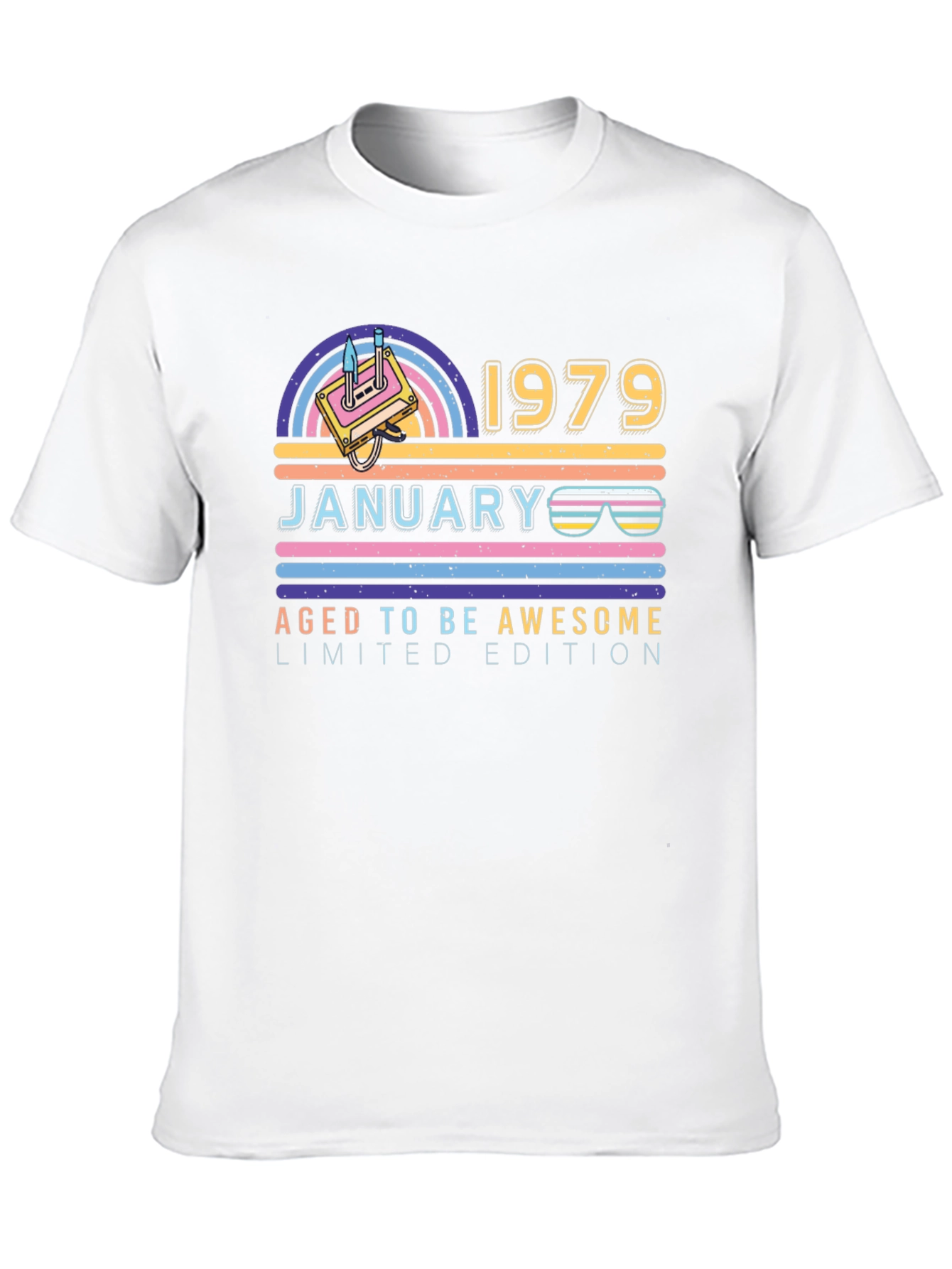 Aged to Be Awesome 1979 January Limited Edition T-Shirt