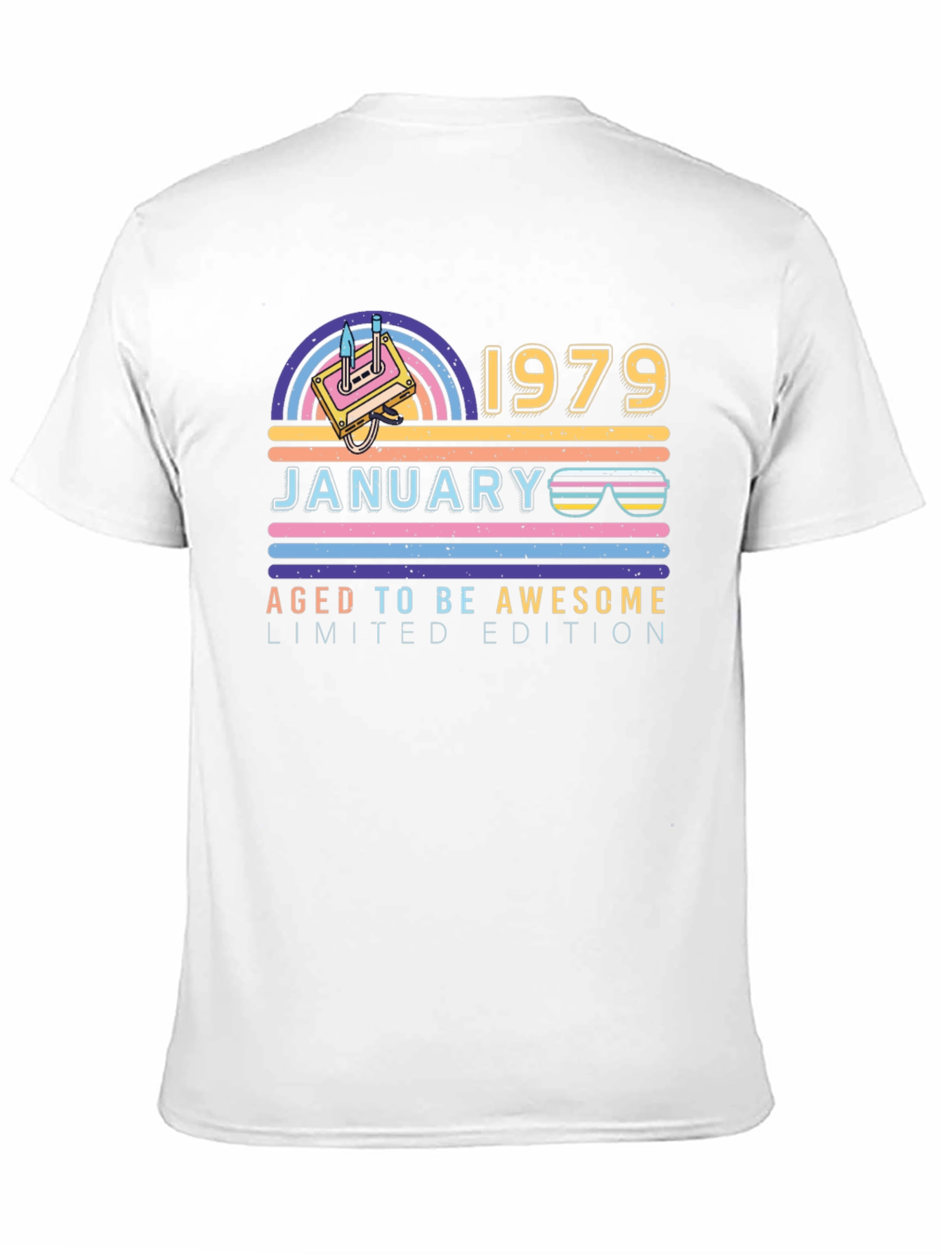 Aged to Be Awesome 1979 January Limited Edition T-Shirt