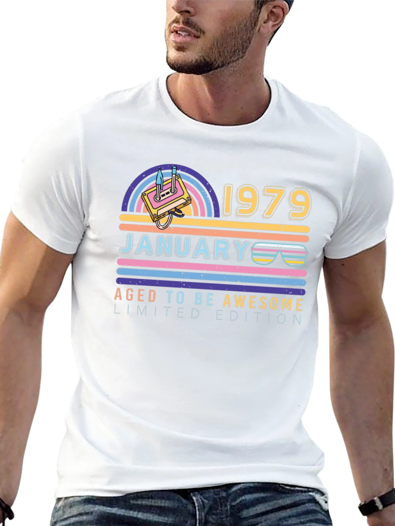 Aged to Be Awesome 1979 January Limited Edition T-Shirt