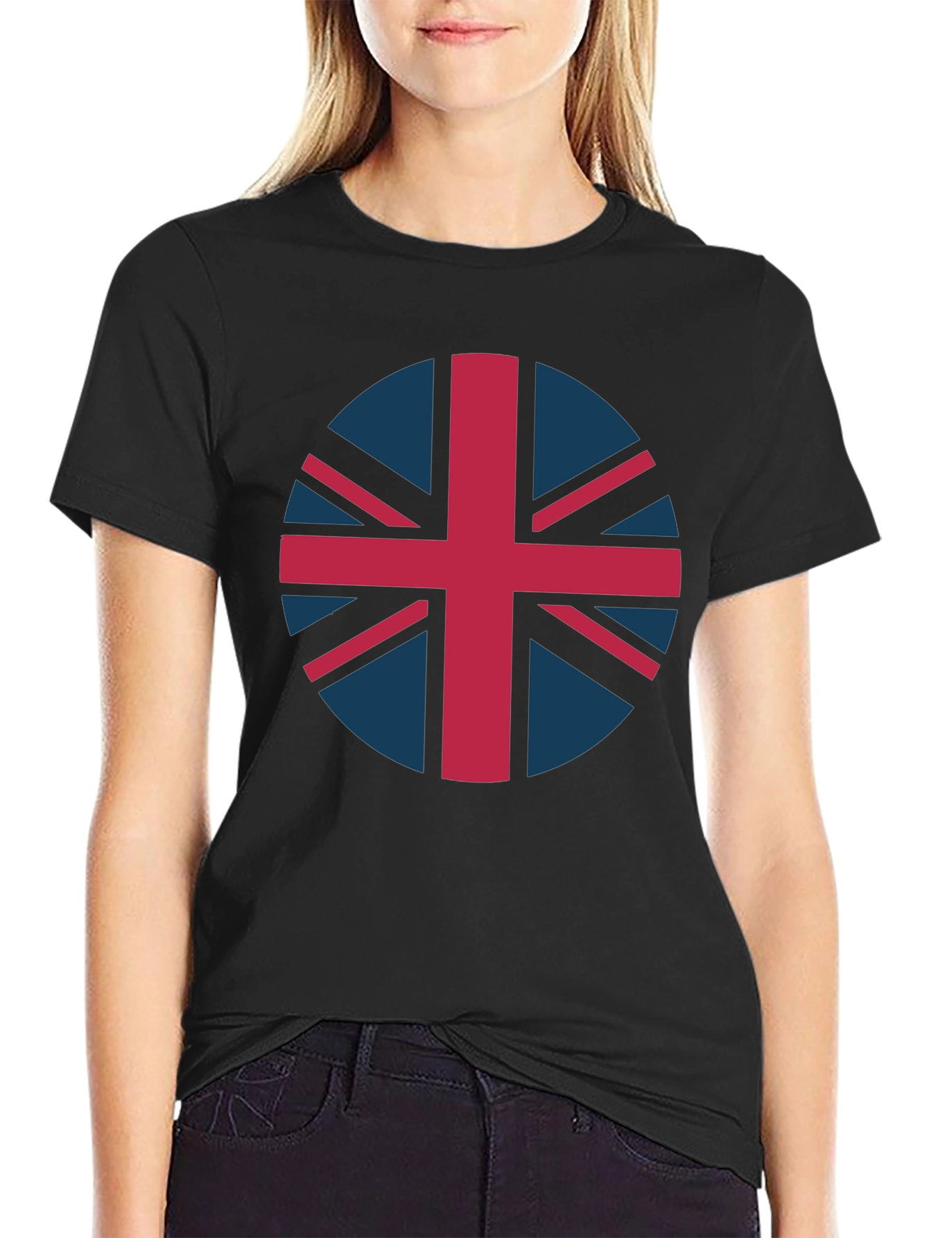 Union Jack Graphic Tee - Retro UK Flag