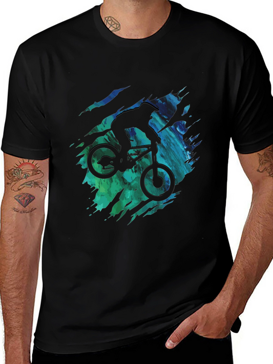 Mountain Biker Graphic Tee - Ride in Style