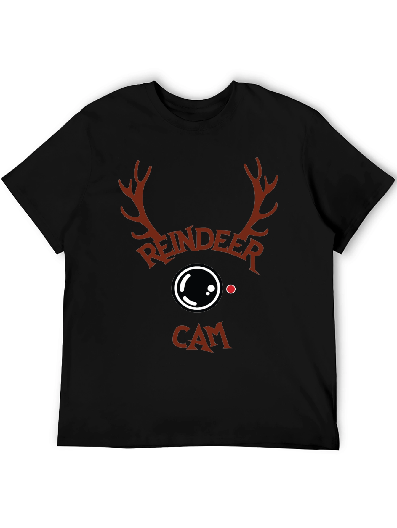 Reindeer Cam T-Shirt - Holiday Fun