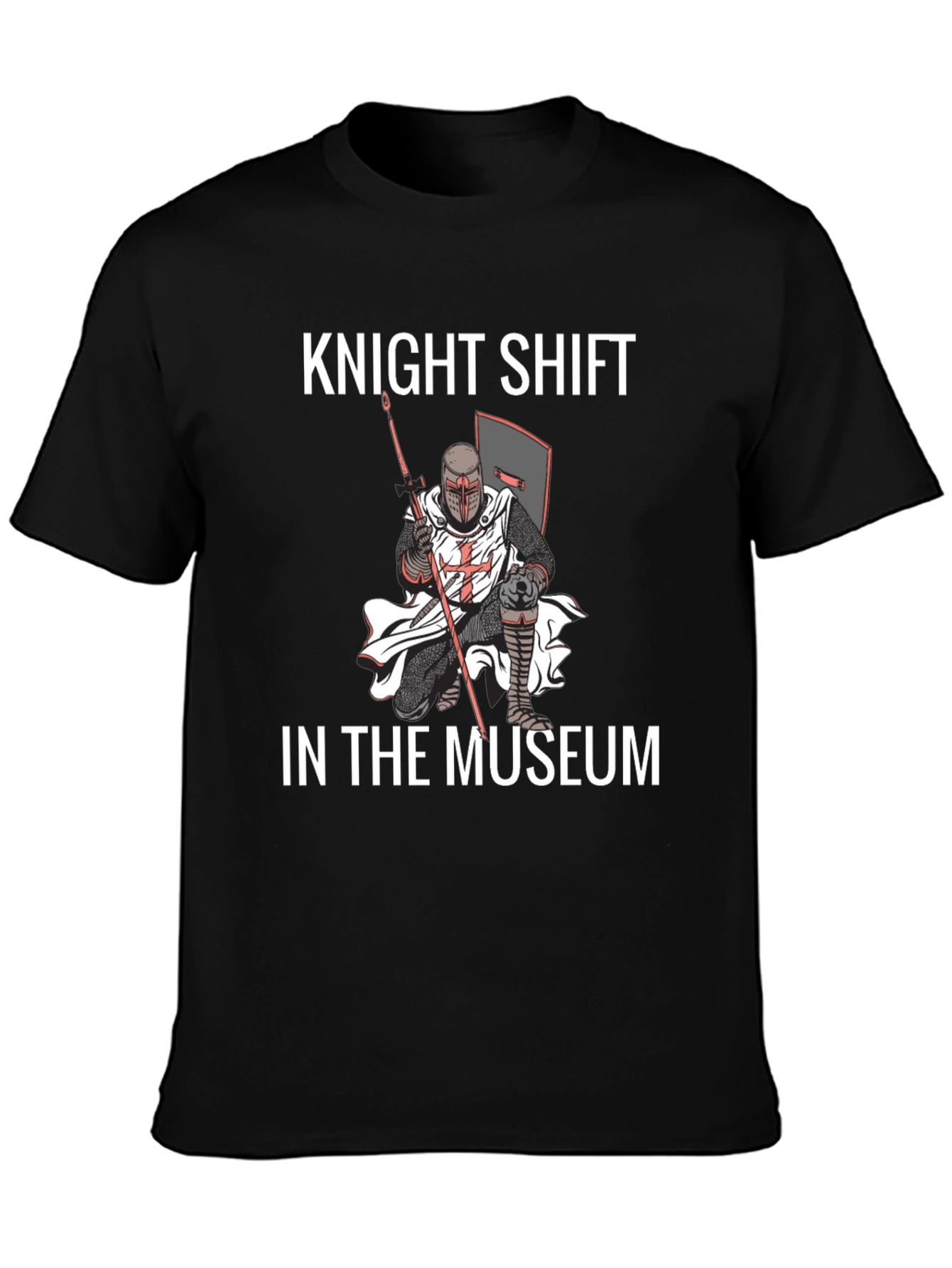 Knight Shift Museum Black T-Shirt