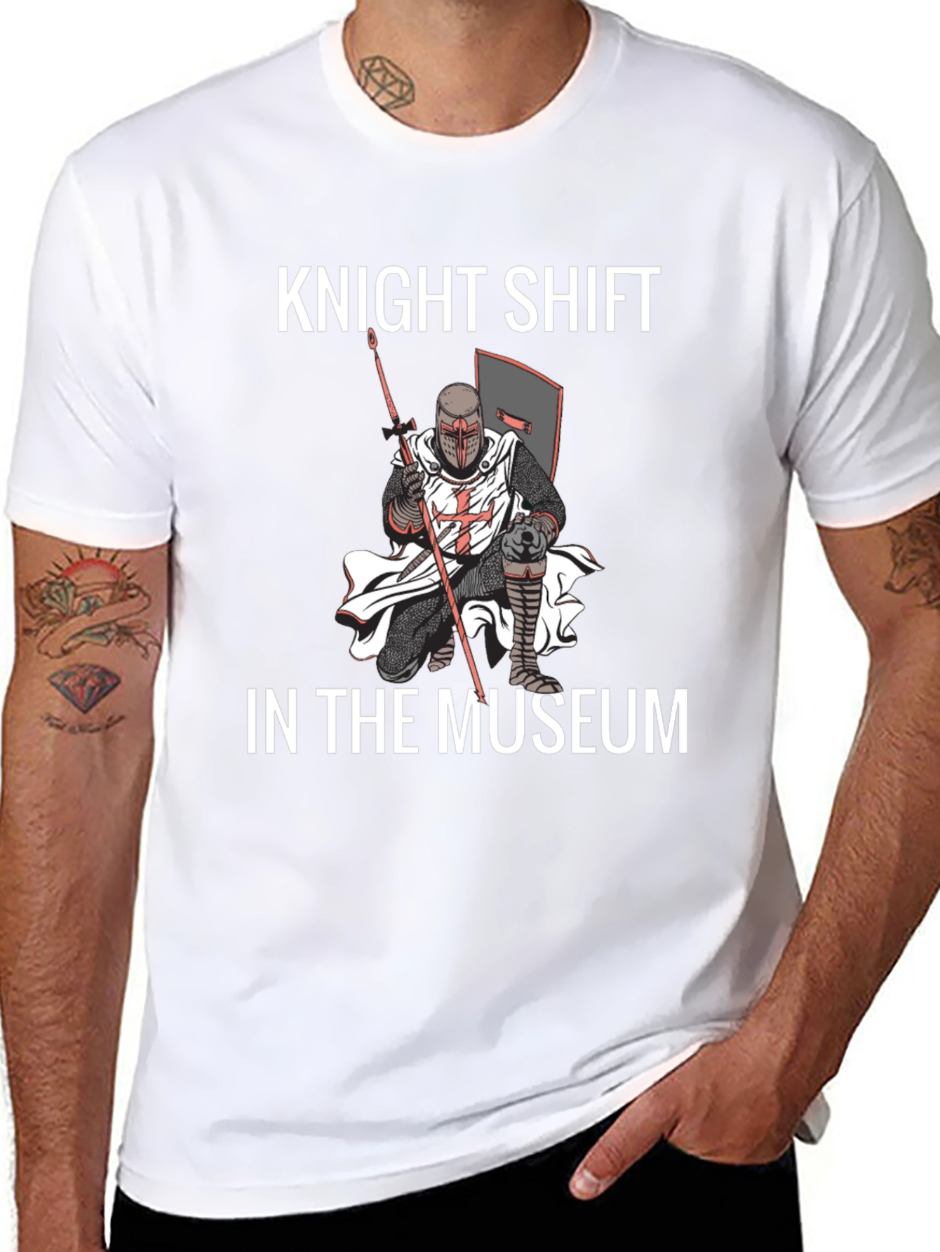 Knight Shift Museum Black T-Shirt
