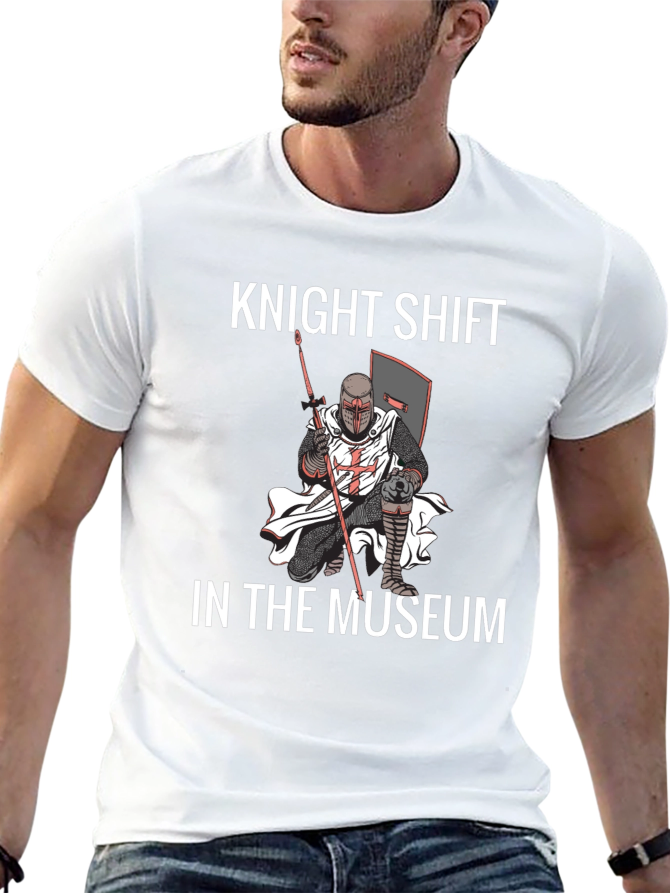 Knight Shift Museum Black T-Shirt