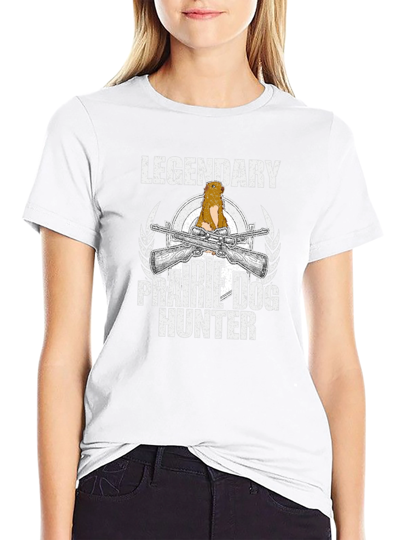 Legendary Prairie Dog Hunter Graphic T-Shirt