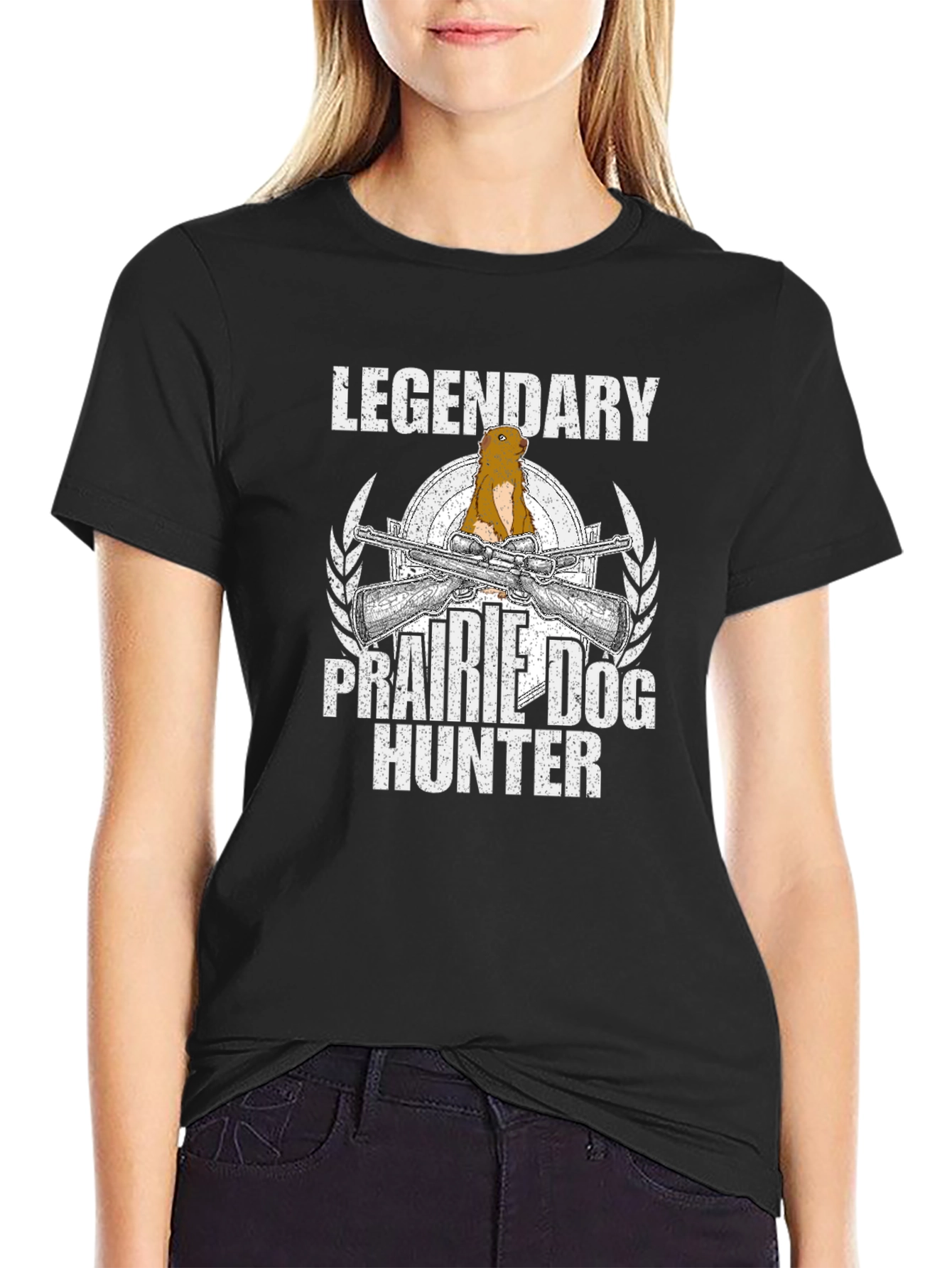 Legendary Prairie Dog Hunter Graphic T-Shirt