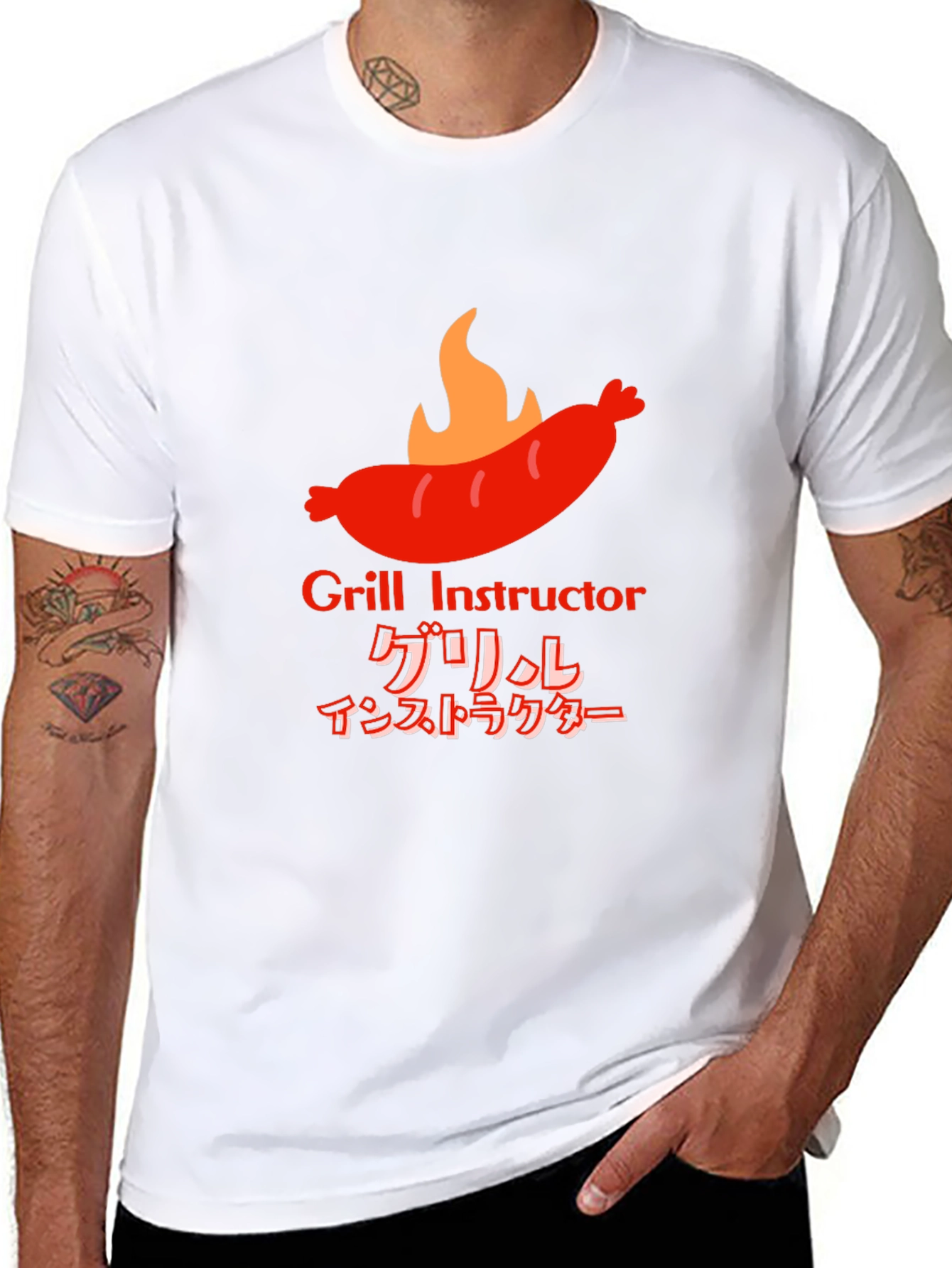 Grill Instructor T-Shirt - BBQ Master Tee